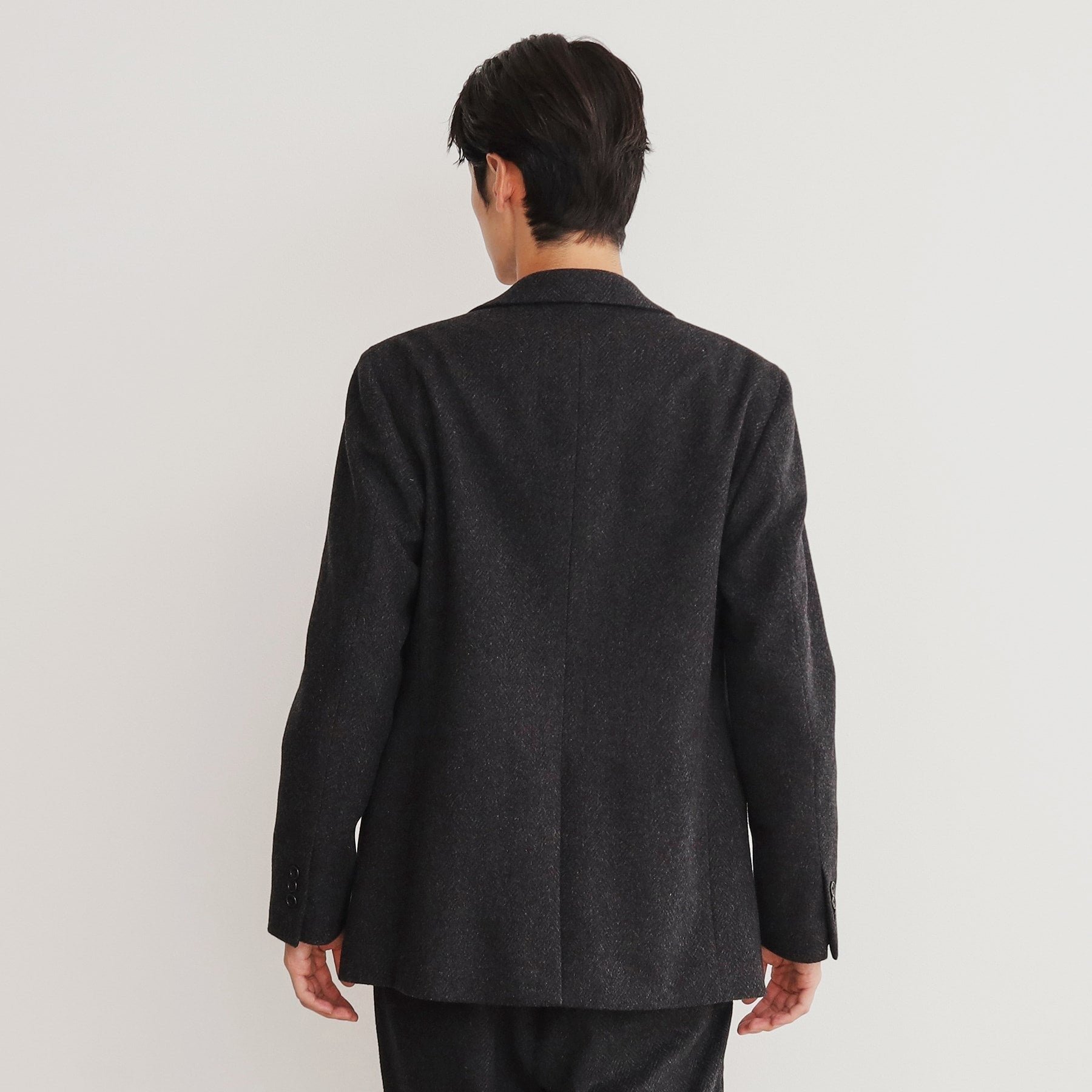 ザ ショップ ティーケー(メンズ) THE SHOP TK(Men) AGヘリンボンジャケット （ネイビー(694)） ネイビー(694)