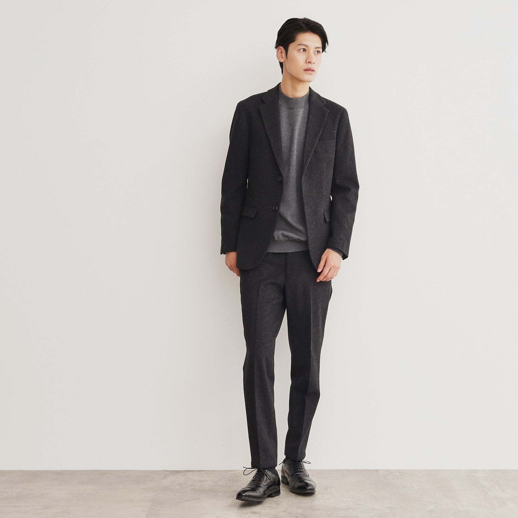 ザ ショップ ティーケー(メンズ) THE SHOP TK(Men) AGヘリンボンジャケット （ネイビー(694)） ネイビー(694)