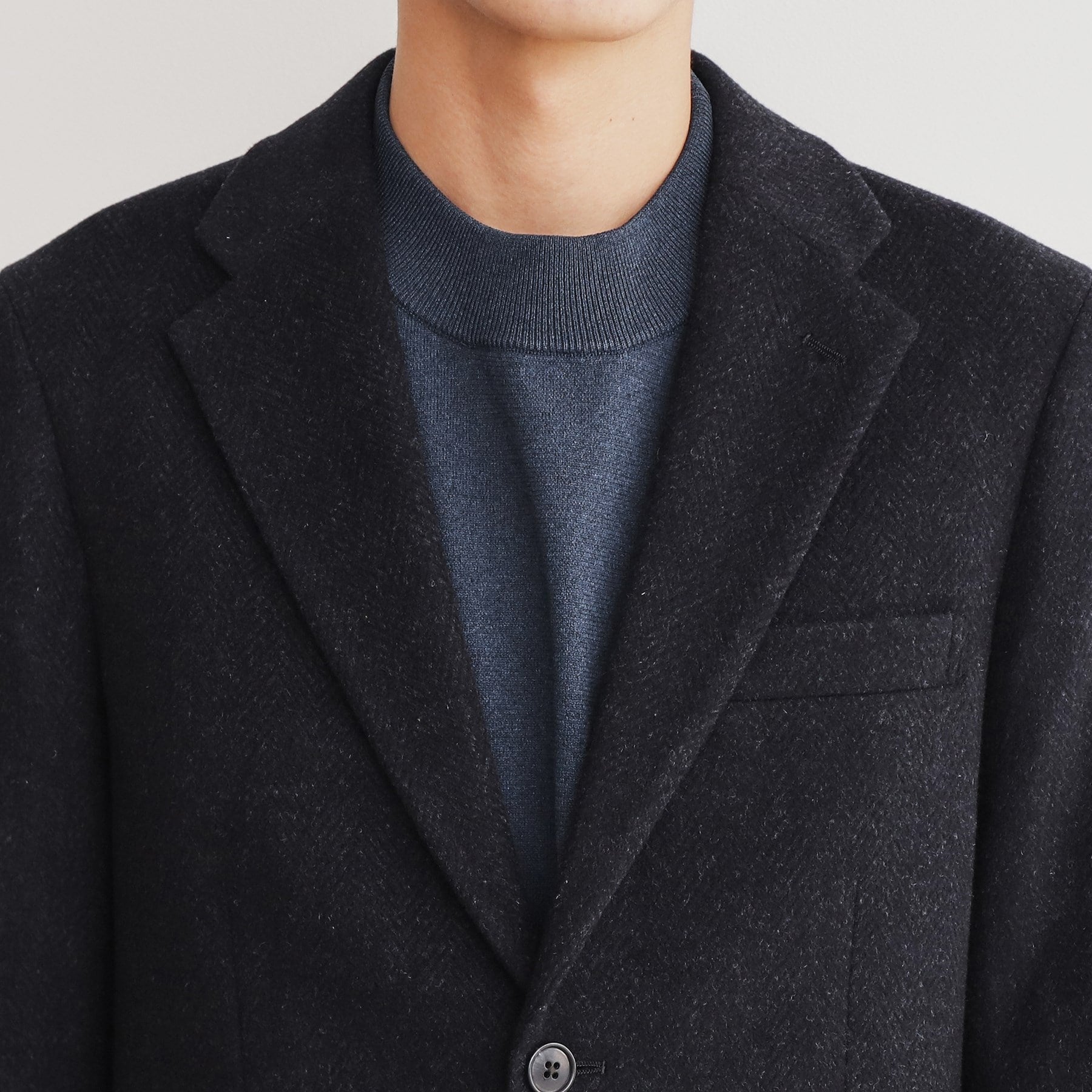 ザ ショップ ティーケー(メンズ) THE SHOP TK(Men) AGヘリンボンジャケット （ネイビー(694)） ネイビー(694)