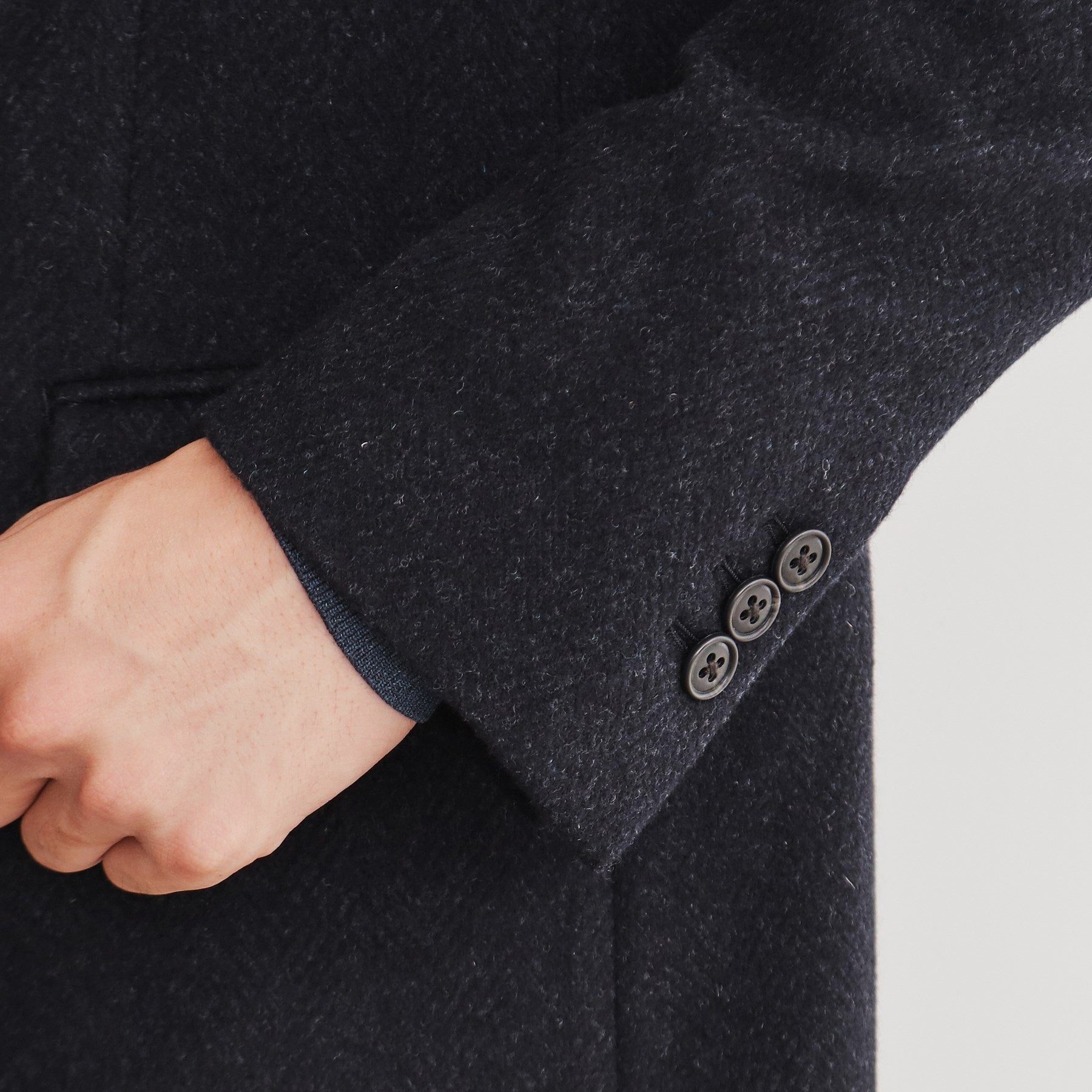 ザ ショップ ティーケー(メンズ) THE SHOP TK(Men) AGヘリンボンジャケット （ネイビー(694)） ネイビー(694)