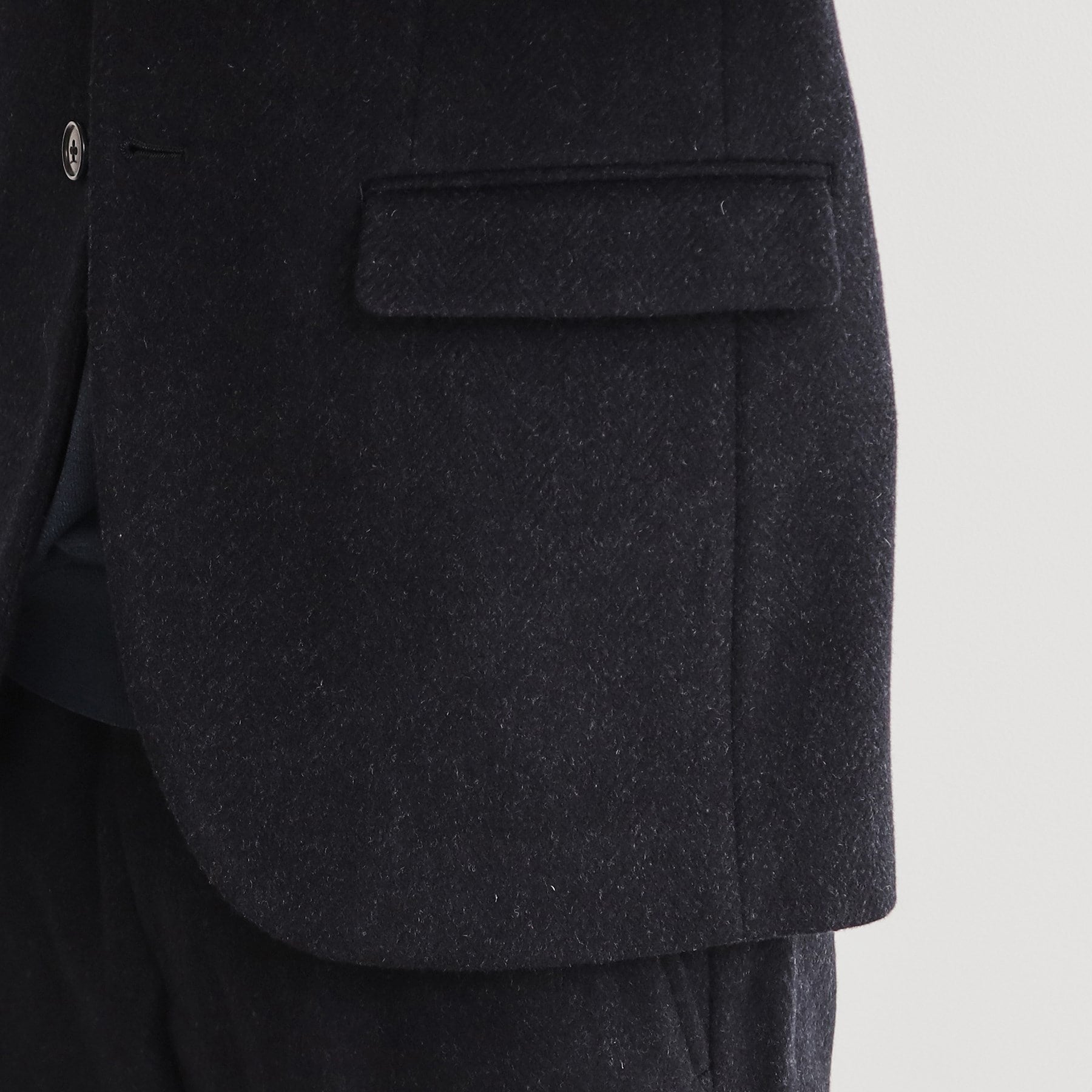 ザ ショップ ティーケー(メンズ) THE SHOP TK(Men) AGヘリンボンジャケット （ネイビー(694)） ネイビー(694)