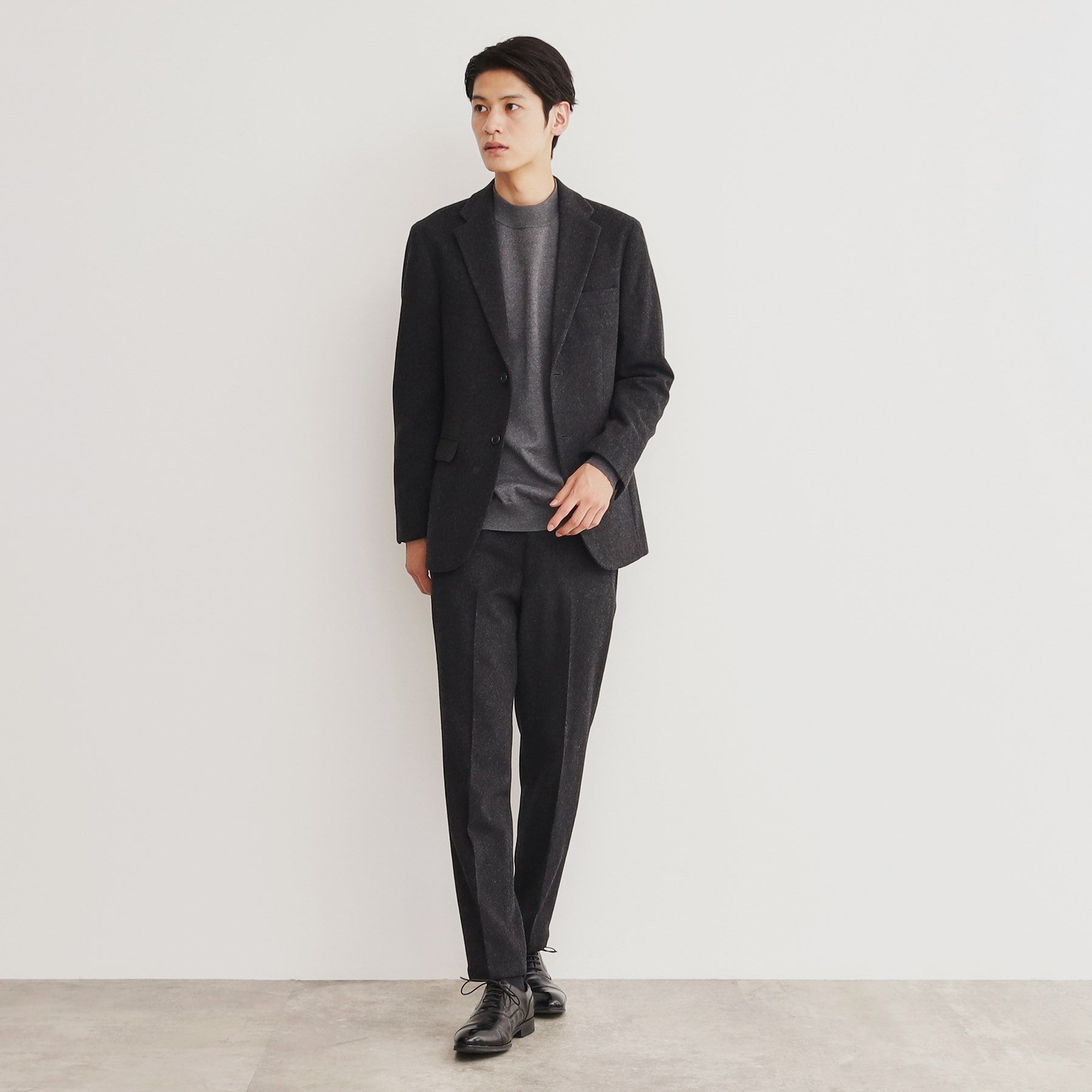 ザ ショップ ティーケー(メンズ) THE SHOP TK(Men) AGヘリンボンパンツ （チャコールグレー(614)） チャコールグレー(614)