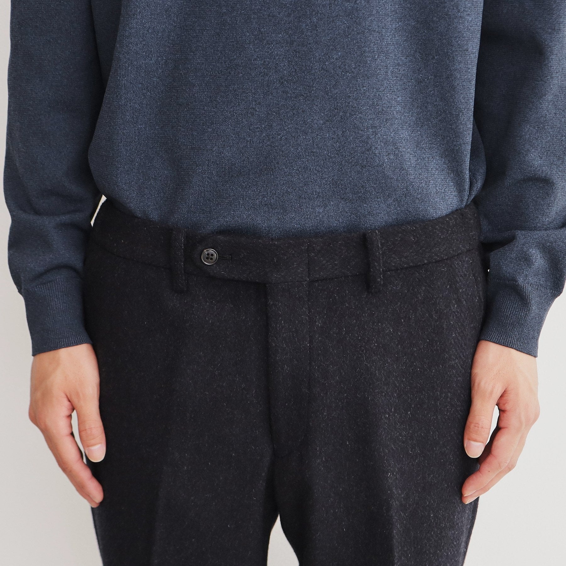 ザ ショップ ティーケー(メンズ) THE SHOP TK(Men) AGヘリンボンパンツ （チャコールグレー(614)） チャコールグレー(614)