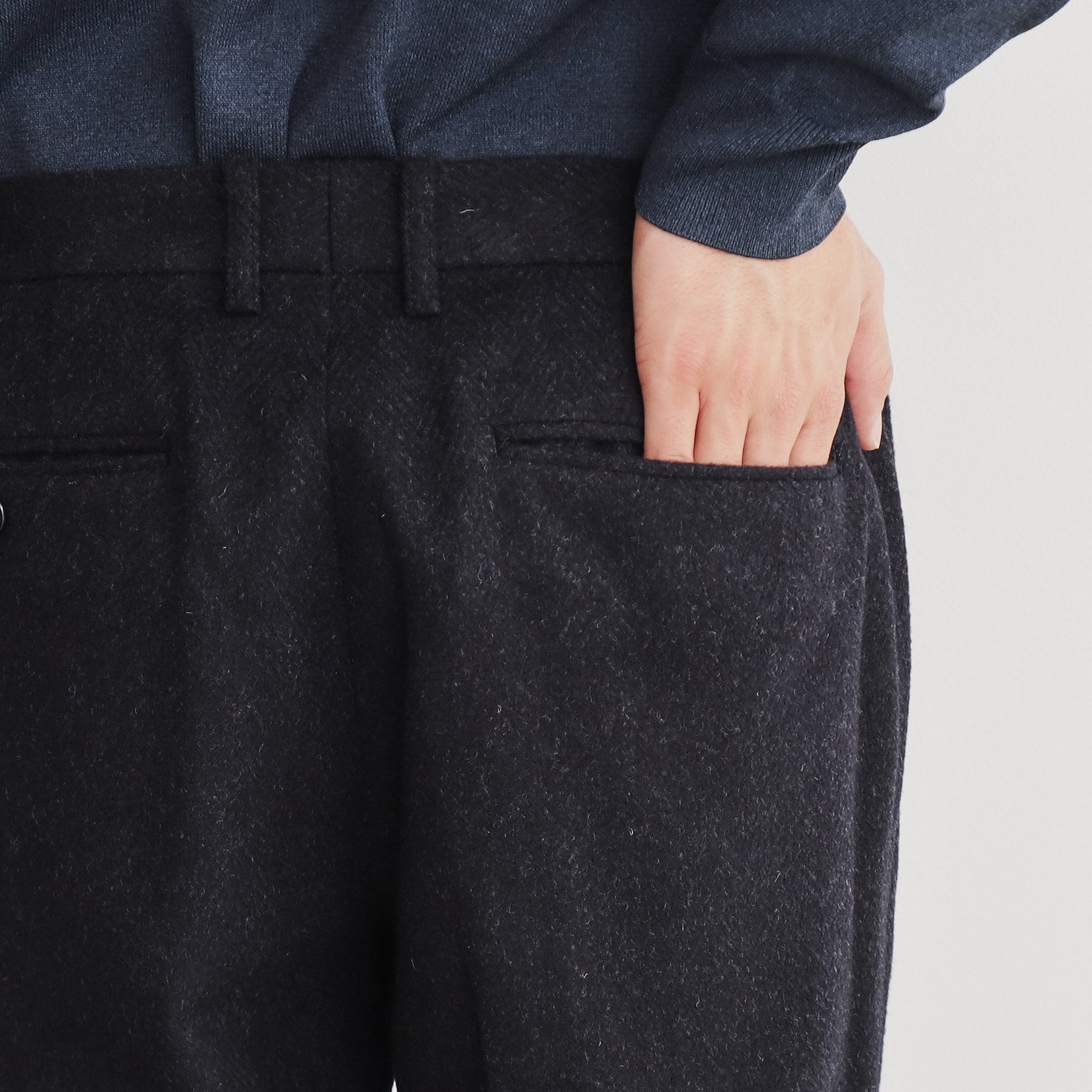 ザ ショップ ティーケー(メンズ) THE SHOP TK(Men) AGヘリンボンパンツ （チャコールグレー(614)） チャコールグレー(614)