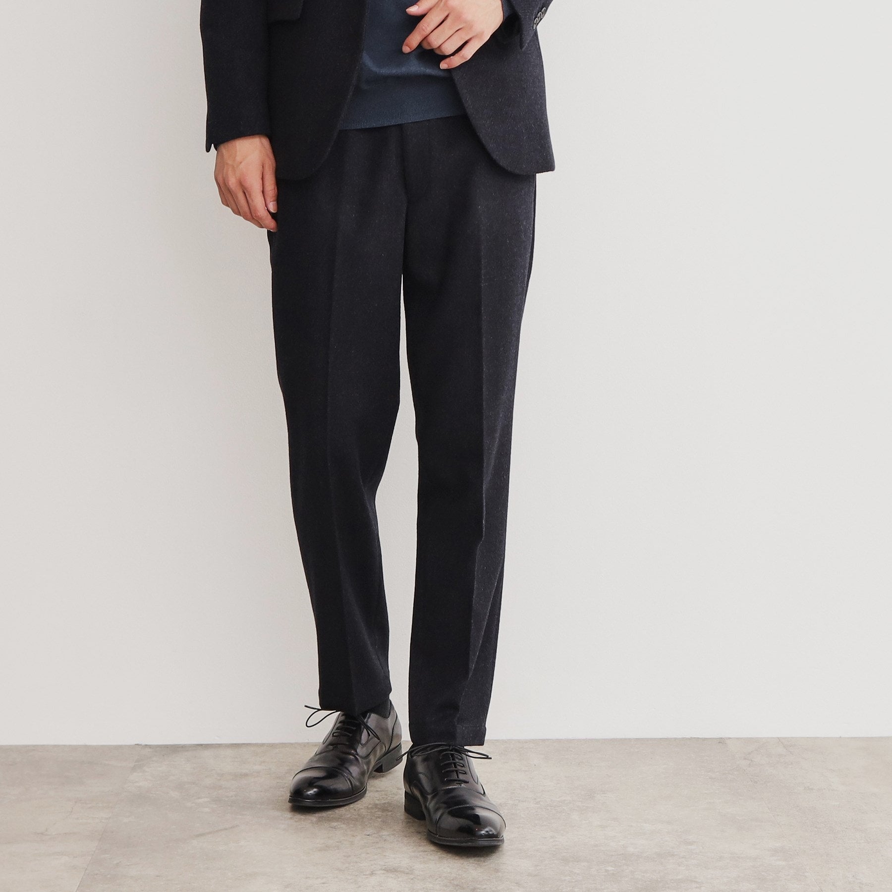 ザ ショップ ティーケー(メンズ) THE SHOP TK(Men) AGヘリンボンパンツ （ネイビー(694)） ネイビー(694)