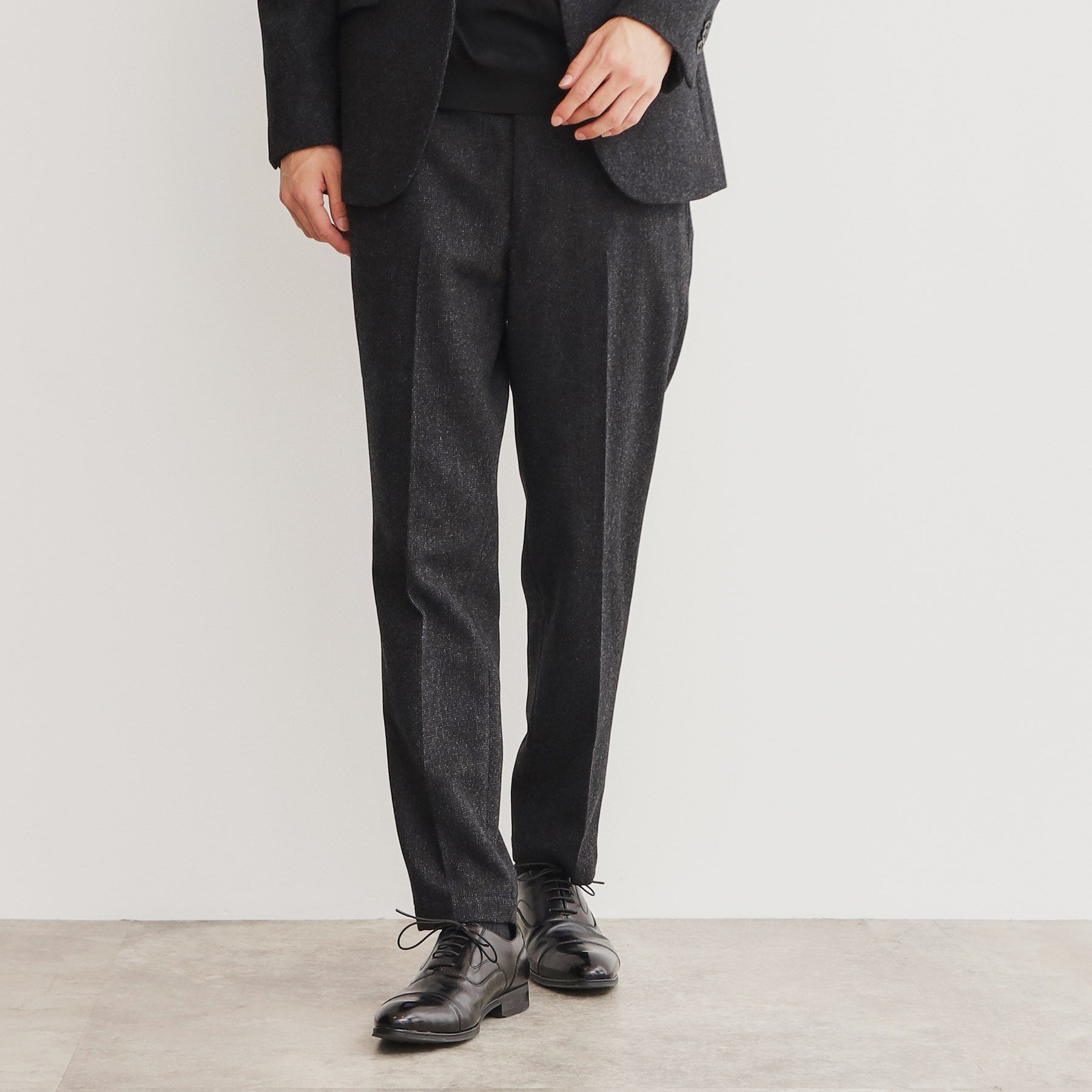 ザ ショップ ティーケー(メンズ) THE SHOP TK(Men) CAピンヘッドパンツ （チャコールグレー(814)） チャコールグレー(814)