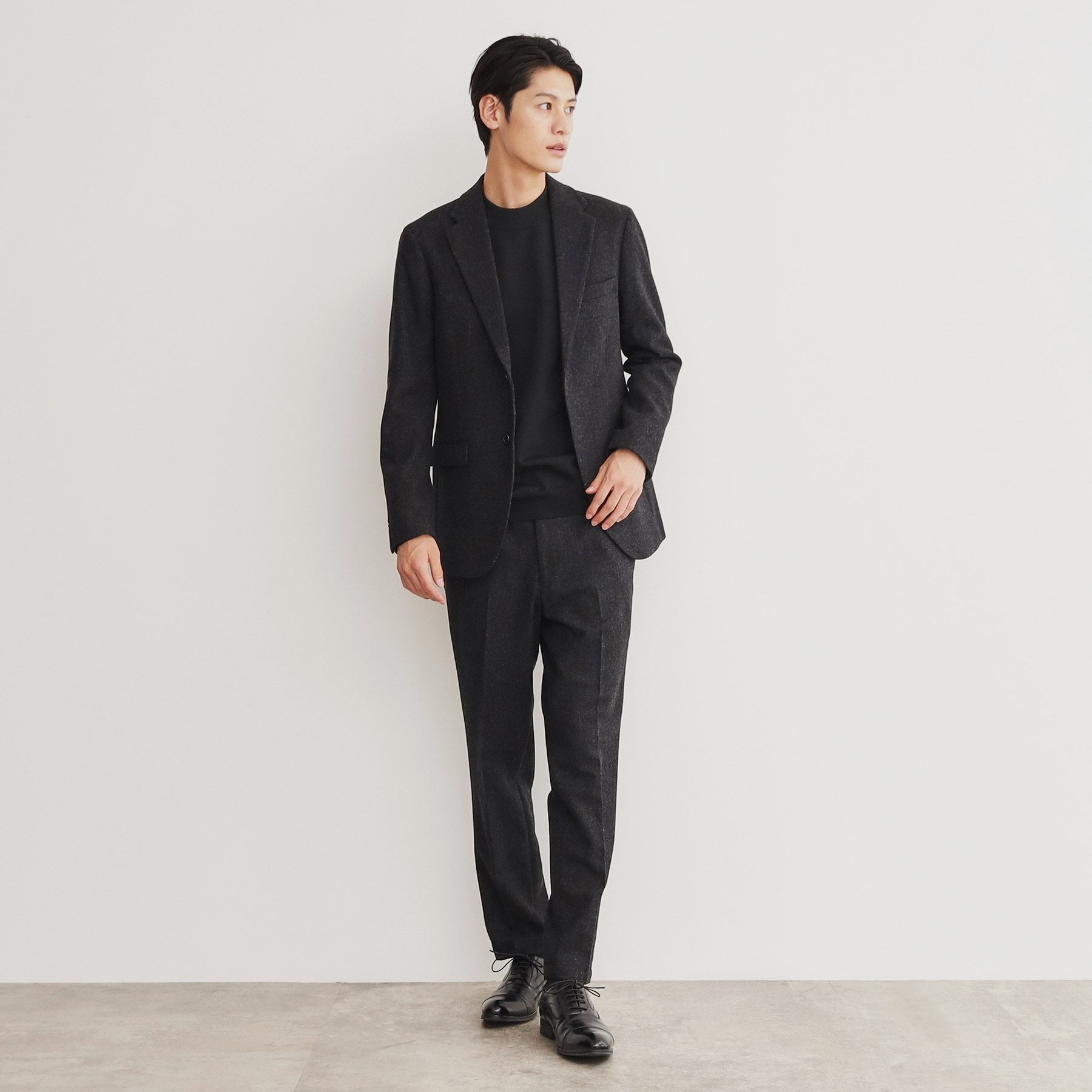 ザ ショップ ティーケー(メンズ) THE SHOP TK(Men) CAピンヘッドパンツ （チャコールグレー(814)） チャコールグレー(814)