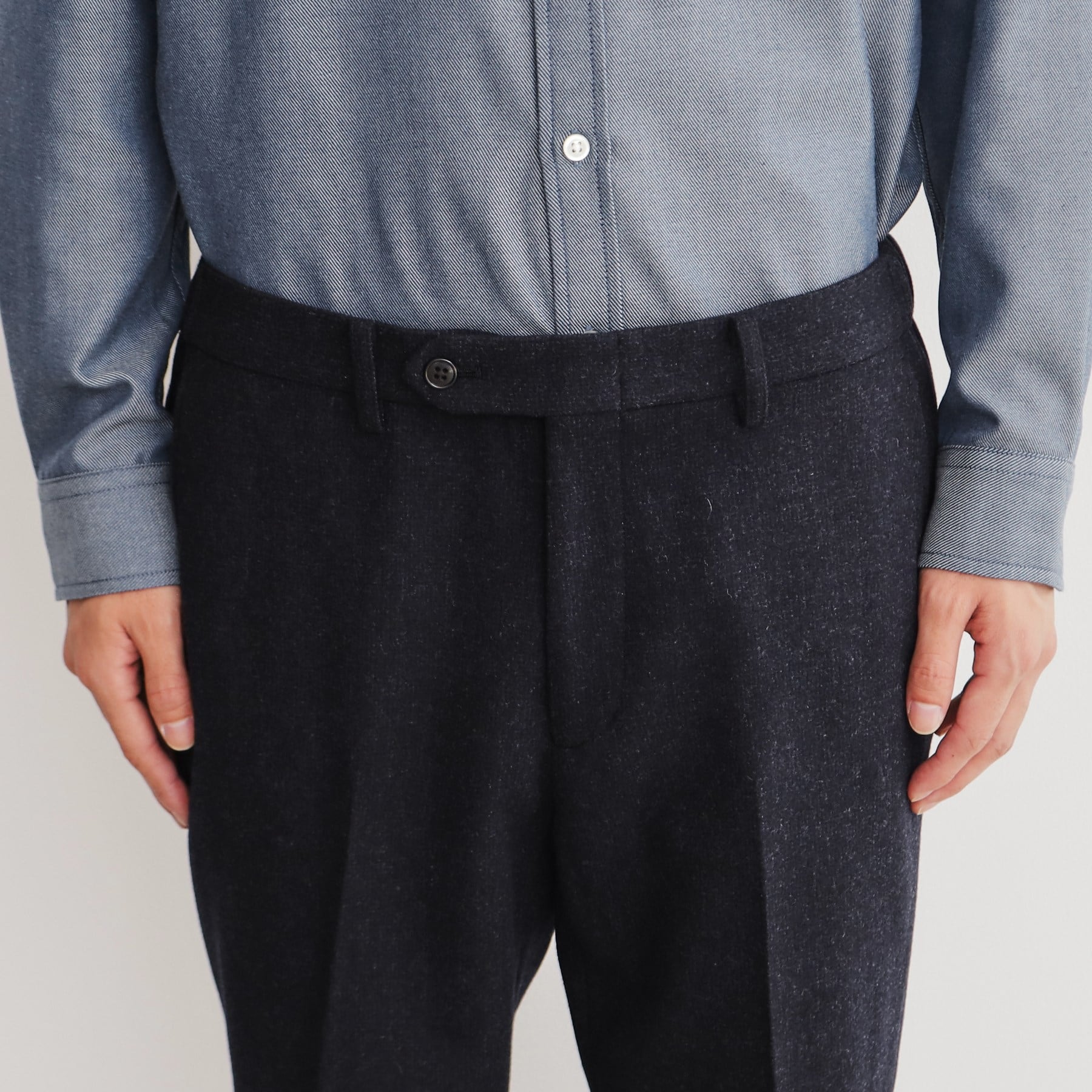 ザ ショップ ティーケー(メンズ) THE SHOP TK(Men) CAピンヘッドパンツ （チャコールグレー(814)） チャコールグレー(814)