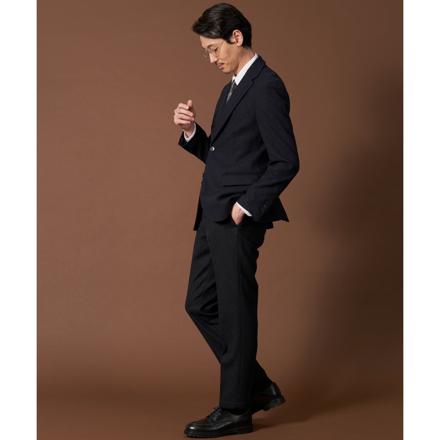 ザ ショップ ティーケー(メンズ) THE SHOP TK(Men) CAピンヘッドパンツ （チャコールグレー(814)） チャコールグレー(814)