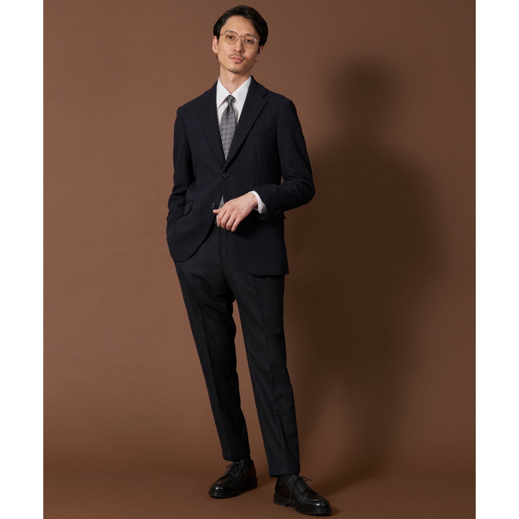 ザ ショップ ティーケー(メンズ) THE SHOP TK(Men) CAピンヘッドパンツ （チャコールグレー(814)） チャコールグレー(814)