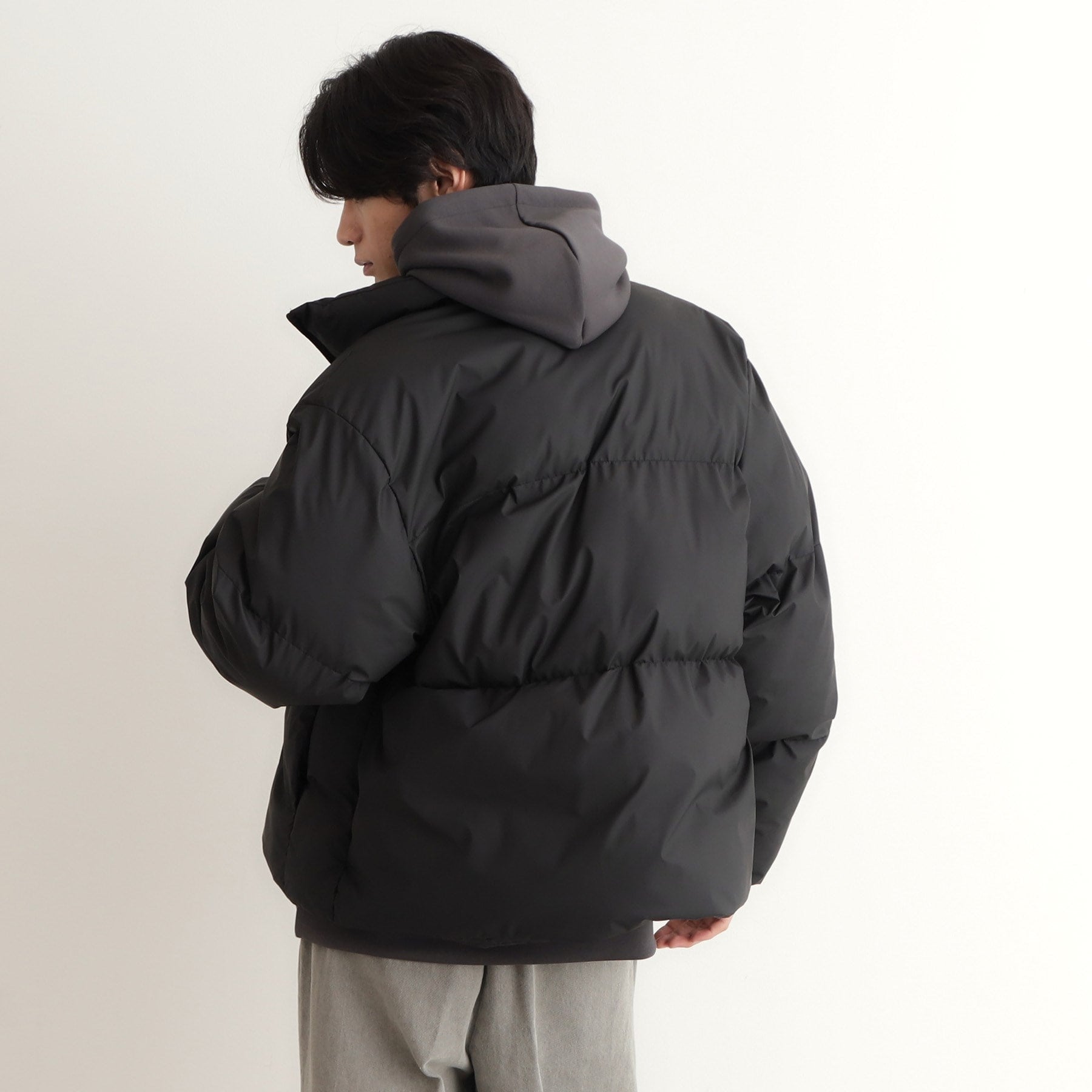 ザ ショップ ティーケー(メンズ) THE SHOP TK(Men) スタンドネック中綿ジップブルゾン （ライトグレー(011)） ライトグレー(011)