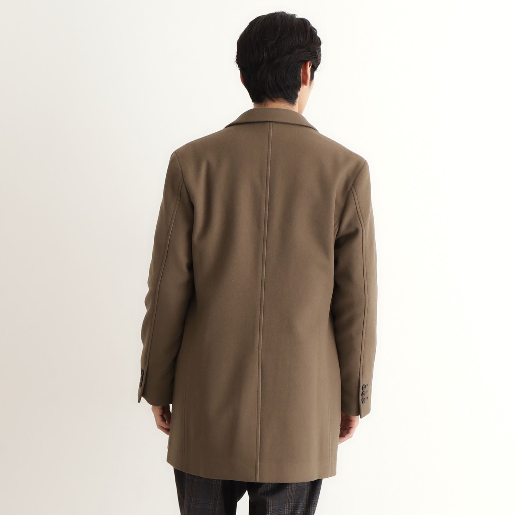 THE SHOP TK Wool-Like Melton Chester Coat