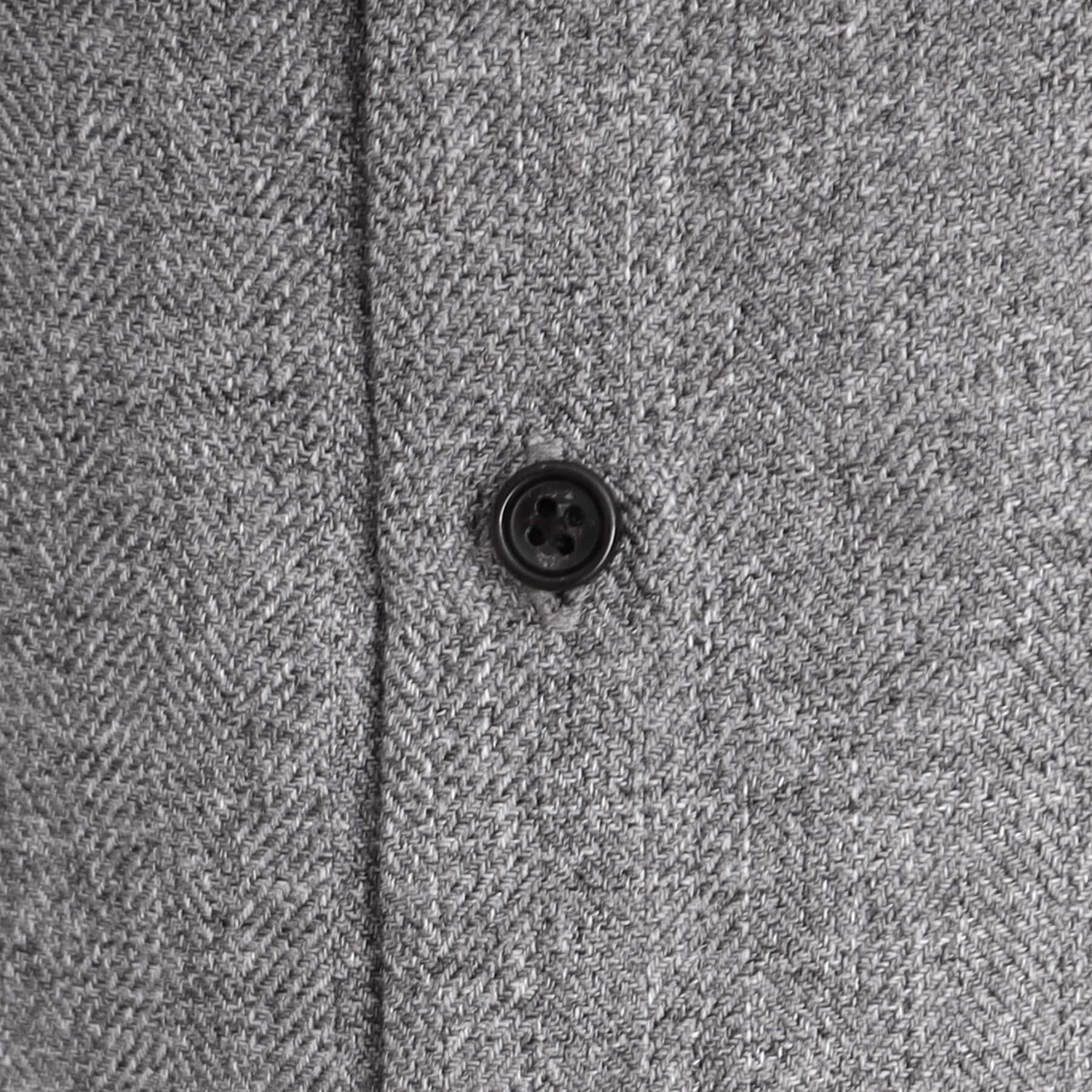 THE SHOP TK Wool-Like Herringbone Shirt Relaxed Silhouette