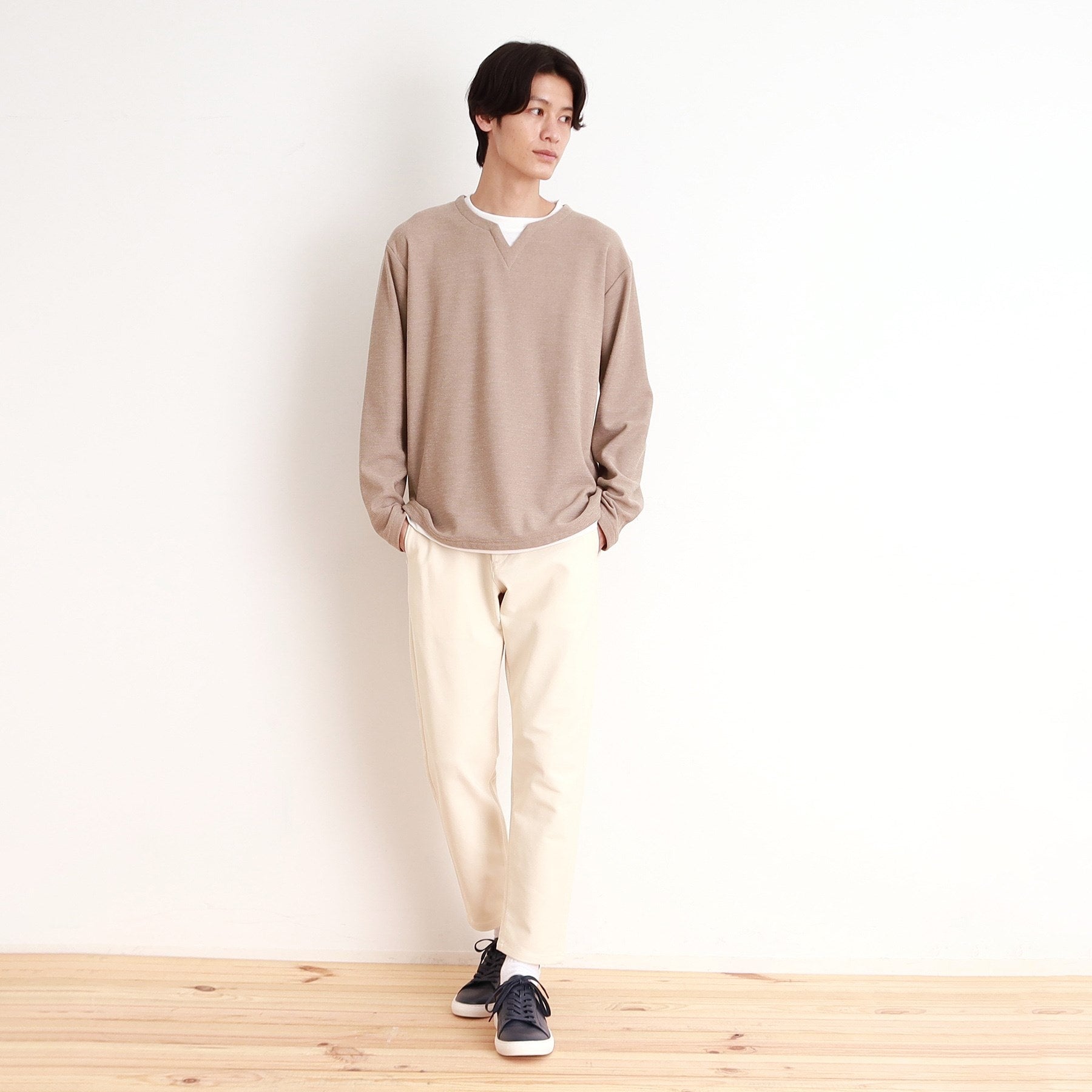ザ ショップ ティーケー(メンズ) THE SHOP TK(Men) スマートムーブイージーパンツ （ブルーグリーン(097)） ブルーグリーン(097)