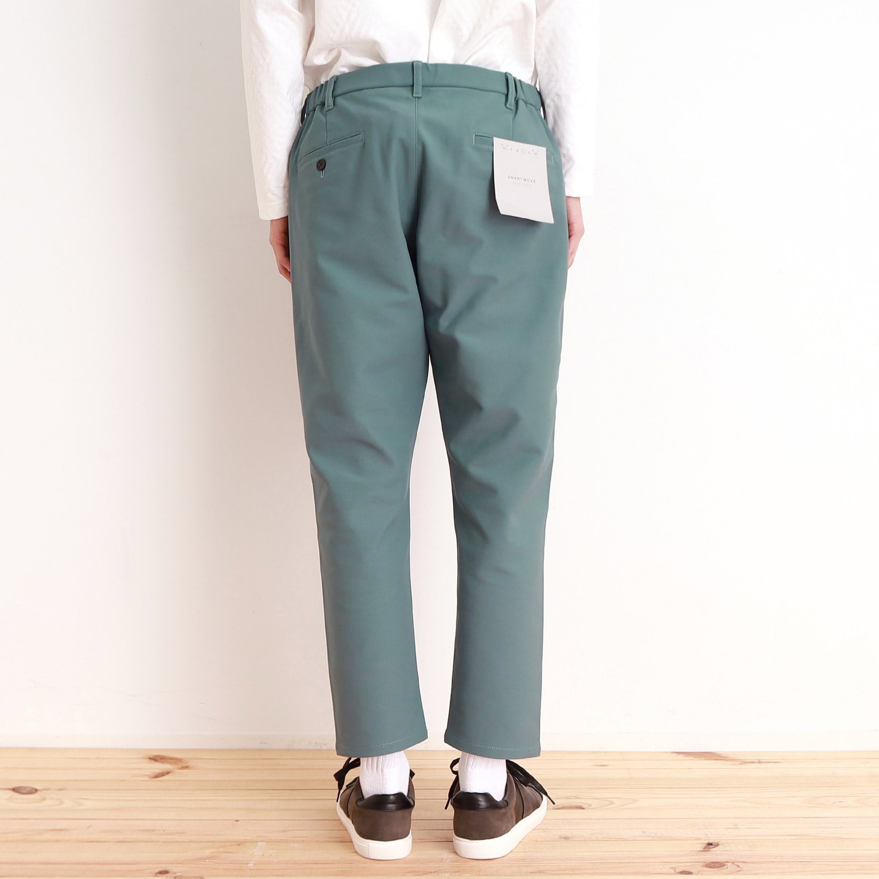 ザ ショップ ティーケー(メンズ) THE SHOP TK(Men) スマートムーブイージーパンツ （ブルーグリーン(097)） ブルーグリーン(097)