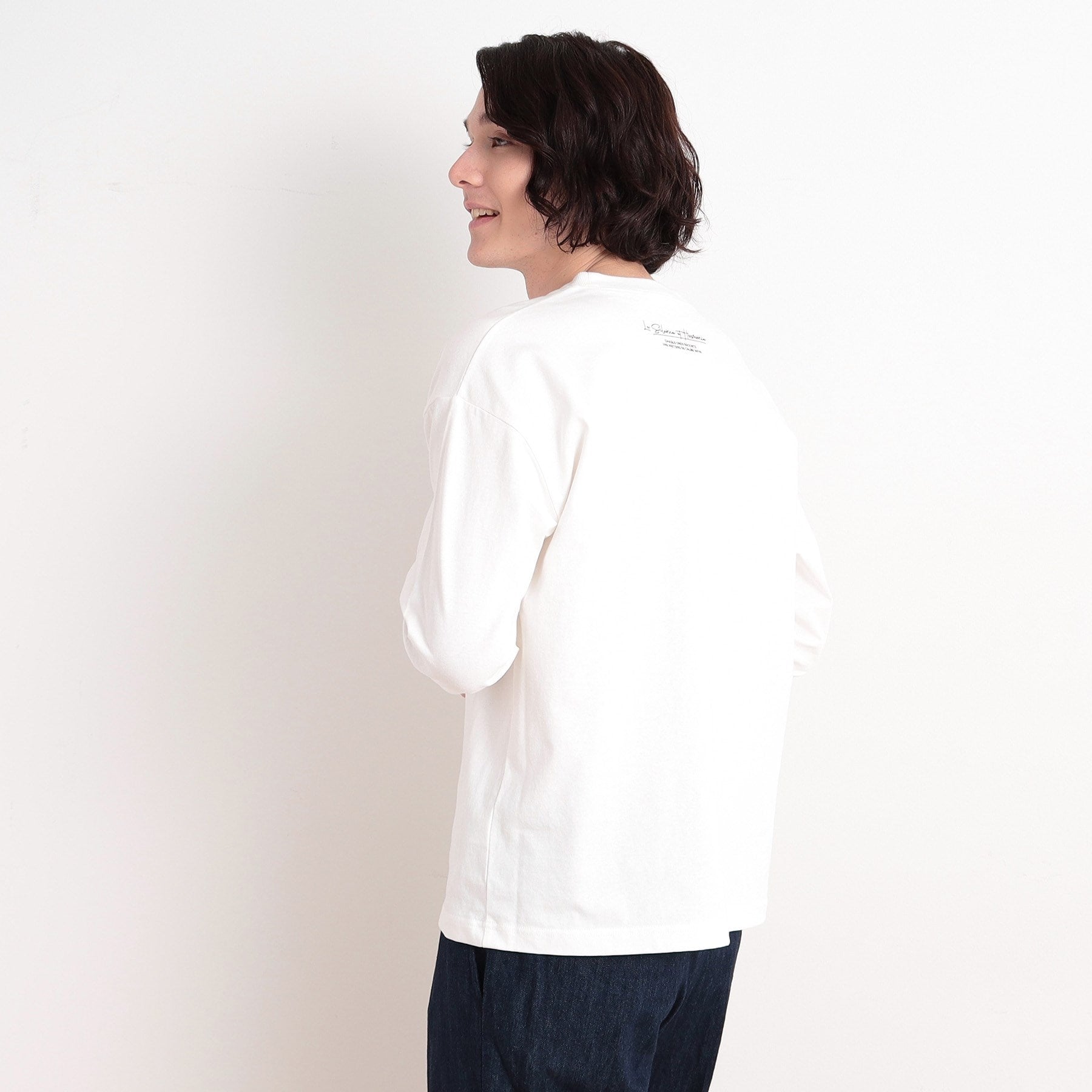 ザ ショップ ティーケー(メンズ) THE SHOP TK(Men) オーガニックコットンフォトプリントTシャツ （イエロー(431)） イエロー(431)