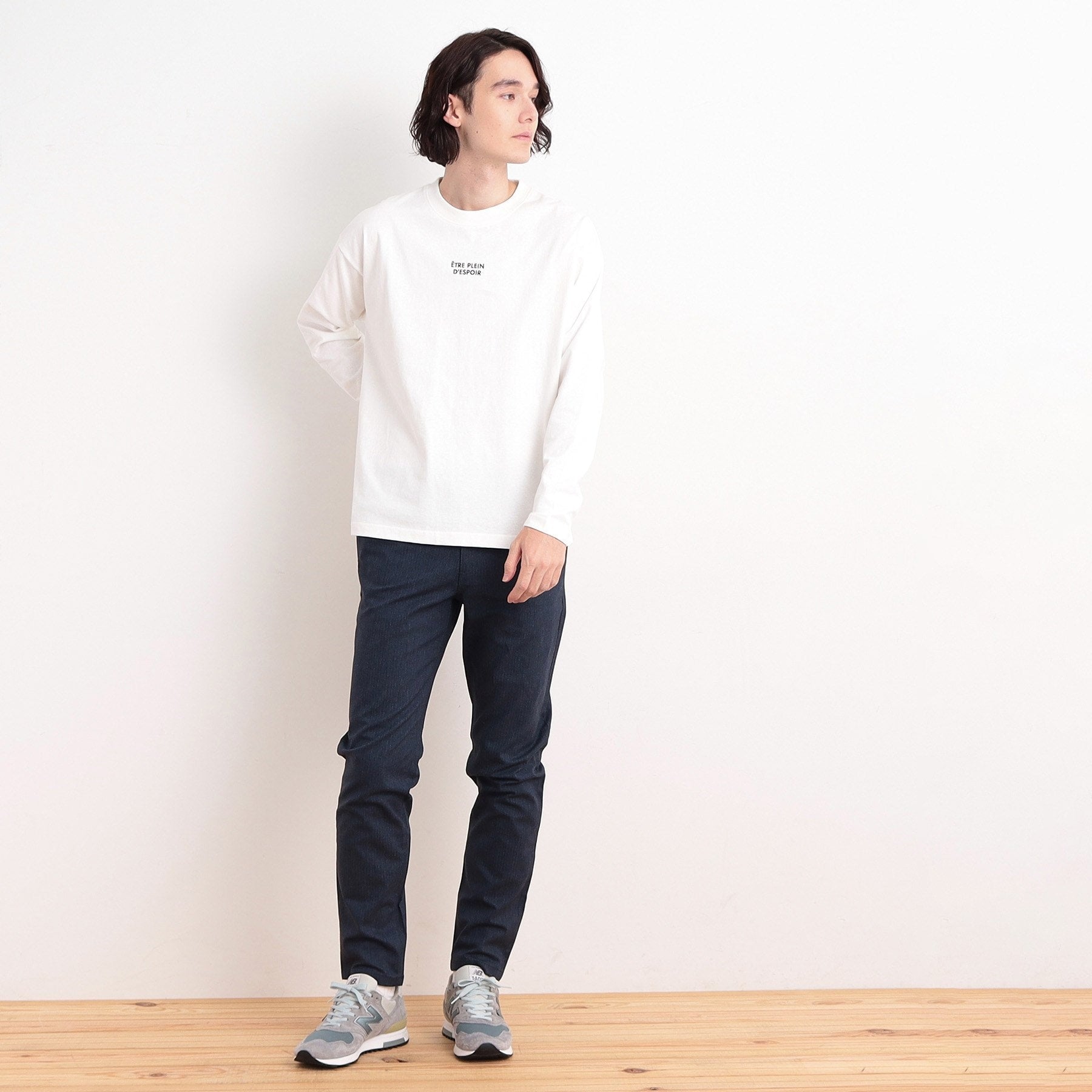 ザ ショップ ティーケー(メンズ) THE SHOP TK(Men) オーガニックコットンフォトプリントTシャツ （イエロー(431)） イエロー(431)