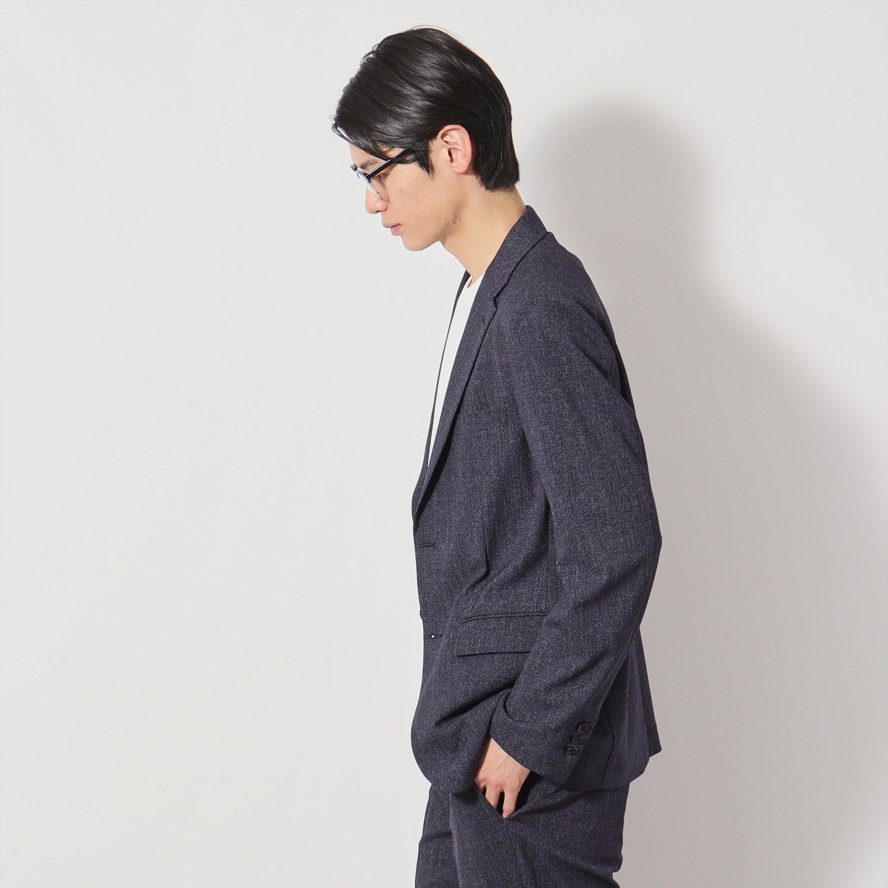 ザ ショップ ティーケー(メンズ) THE SHOP TK(Men) AVANT AIR ジャケット セットアップ可 ／ 洗える ／ ストレッチ ／ シワになりにくい （グレー(212)） グレー(212)