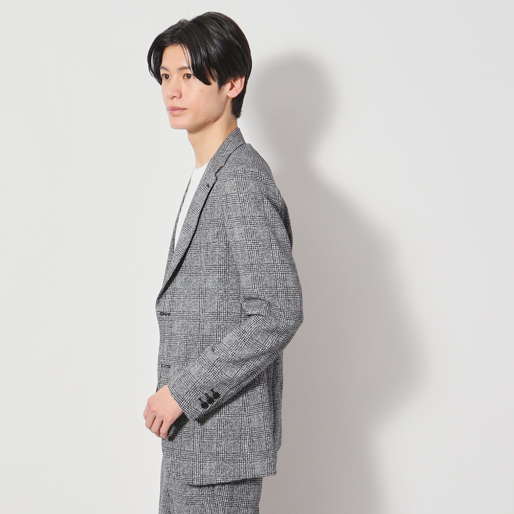 ザ ショップ ティーケー(メンズ) THE SHOP TK(Men) AVANT AIR ジャケット セットアップ可 ／ 洗える ／ ストレッチ ／ シワになりにくい （グレー(212)） グレー(212)