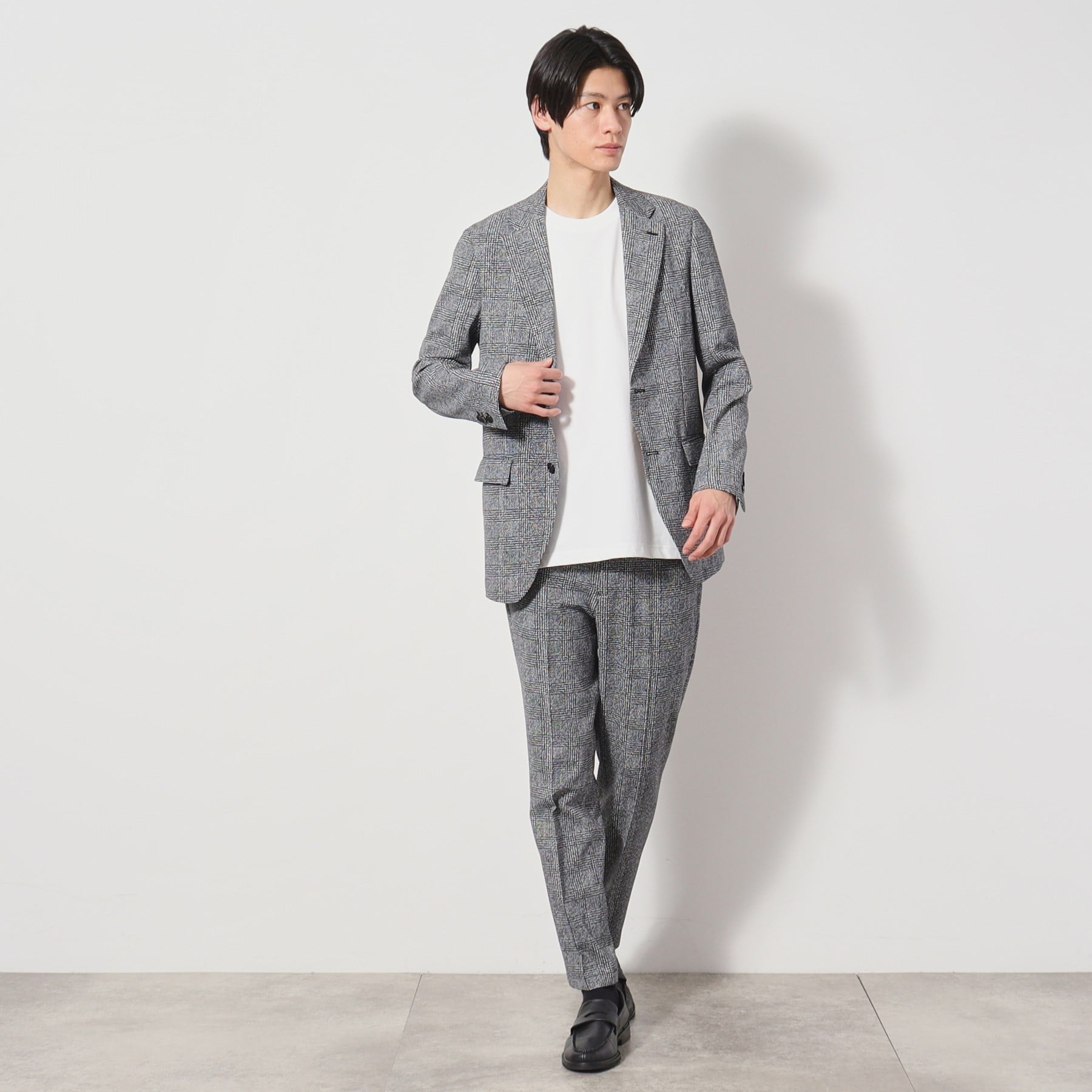 ザ ショップ ティーケー(メンズ) THE SHOP TK(Men) AVANT AIR ジャケット セットアップ可 ／ 洗える ／ ストレッチ ／ シワになりにくい （グレー(212)） グレー(212)