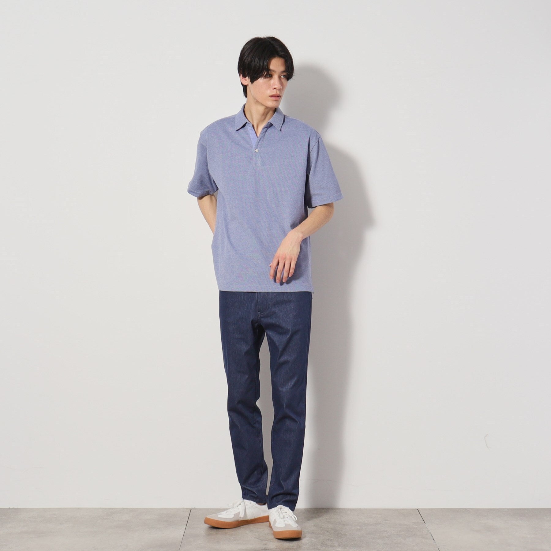 ザ ショップ ティーケー(メンズ) THE SHOP TK(Men) プレミアムスキニーパンツCOOL 360°ストレッチ／接触冷感 （オリーブグリーン(026)） オリーブグリーン(026)