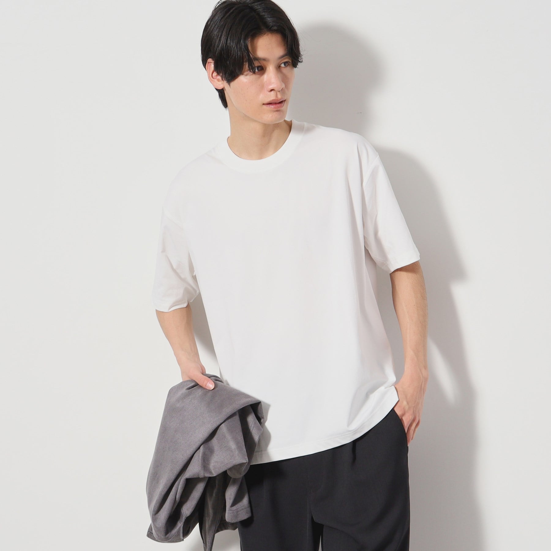 ザ ショップ ティーケー(メンズ) THE SHOP TK(Men) PERFECTEE ／ パーフェクティー 2025ver． 接触冷感／吸水速乾／UVカット／防シワ／マシンウォッシャブル （ベージュ(052)） ベージュ(052)
