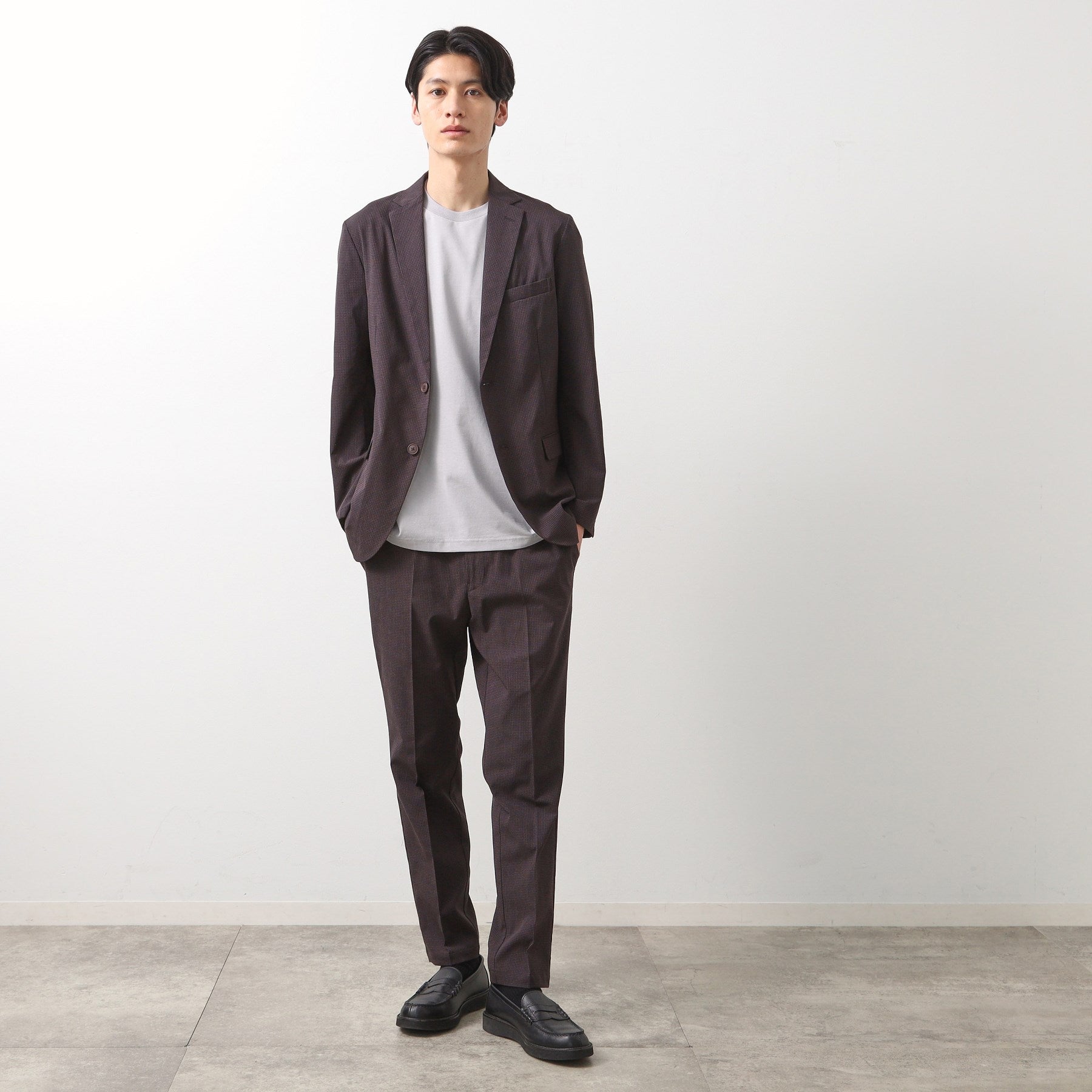 ザ ショップ ティーケー(メンズ) THE SHOP TK(Men) ジャケットTEE （ライトグレー(011)） ライトグレー(011)