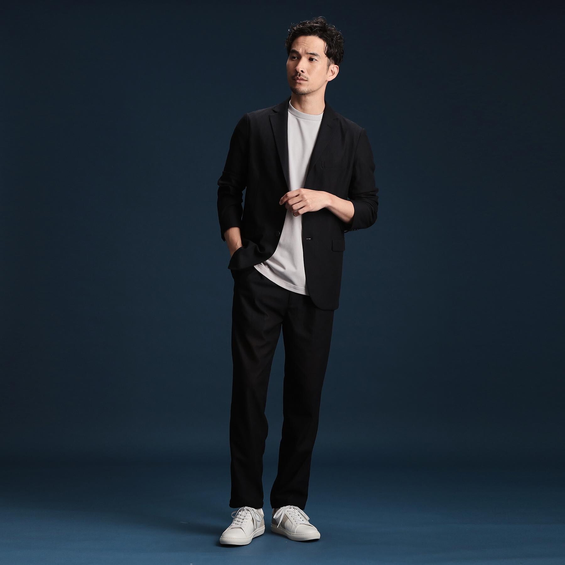 ザ ショップ ティーケー(メンズ) THE SHOP TK(Men) ジャケットTEE （ライトグレー(011)） ライトグレー(011)