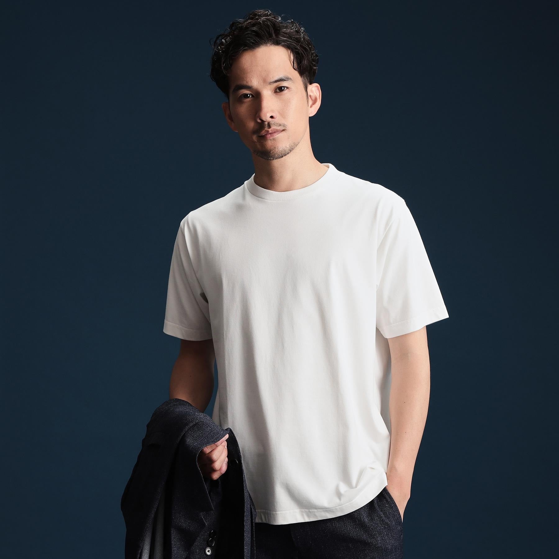 ザ ショップ ティーケー(メンズ) THE SHOP TK(Men) ジャケットTEE （オフホワイト(003)） オフホワイト(003)