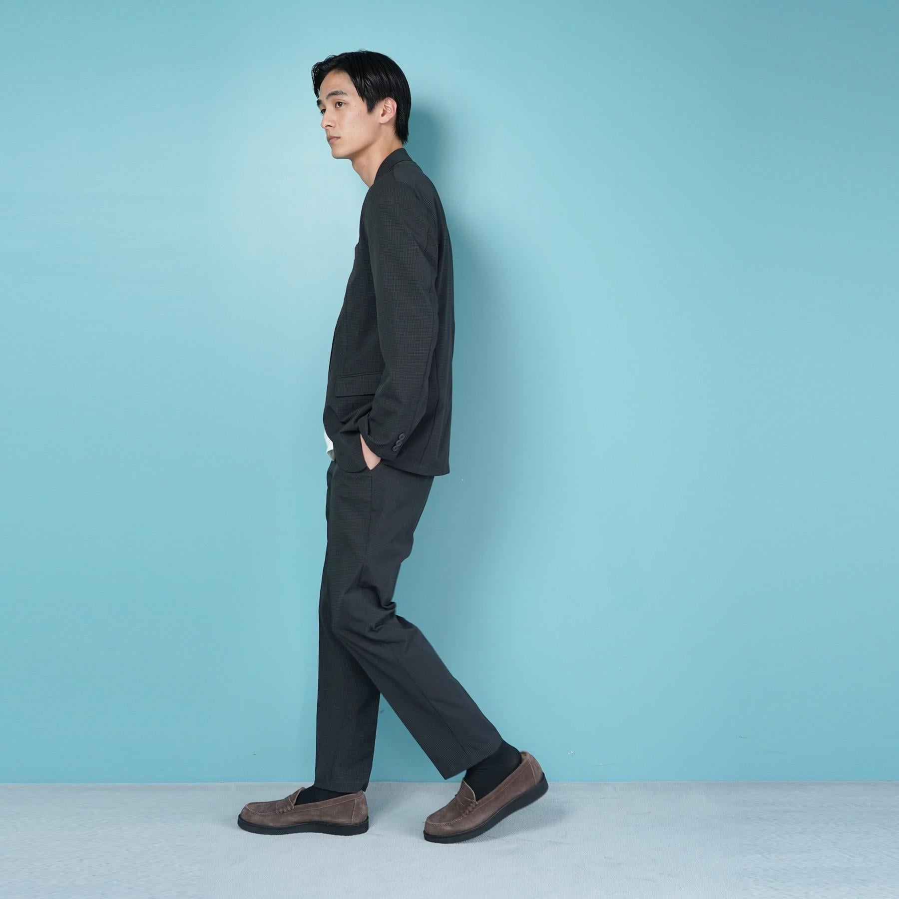 ザ ショップ ティーケー(メンズ) THE SHOP TK(Men) ライトエアースラックス【セットアップ可】 （チャコールグレー(014)） チャコールグレー(014)