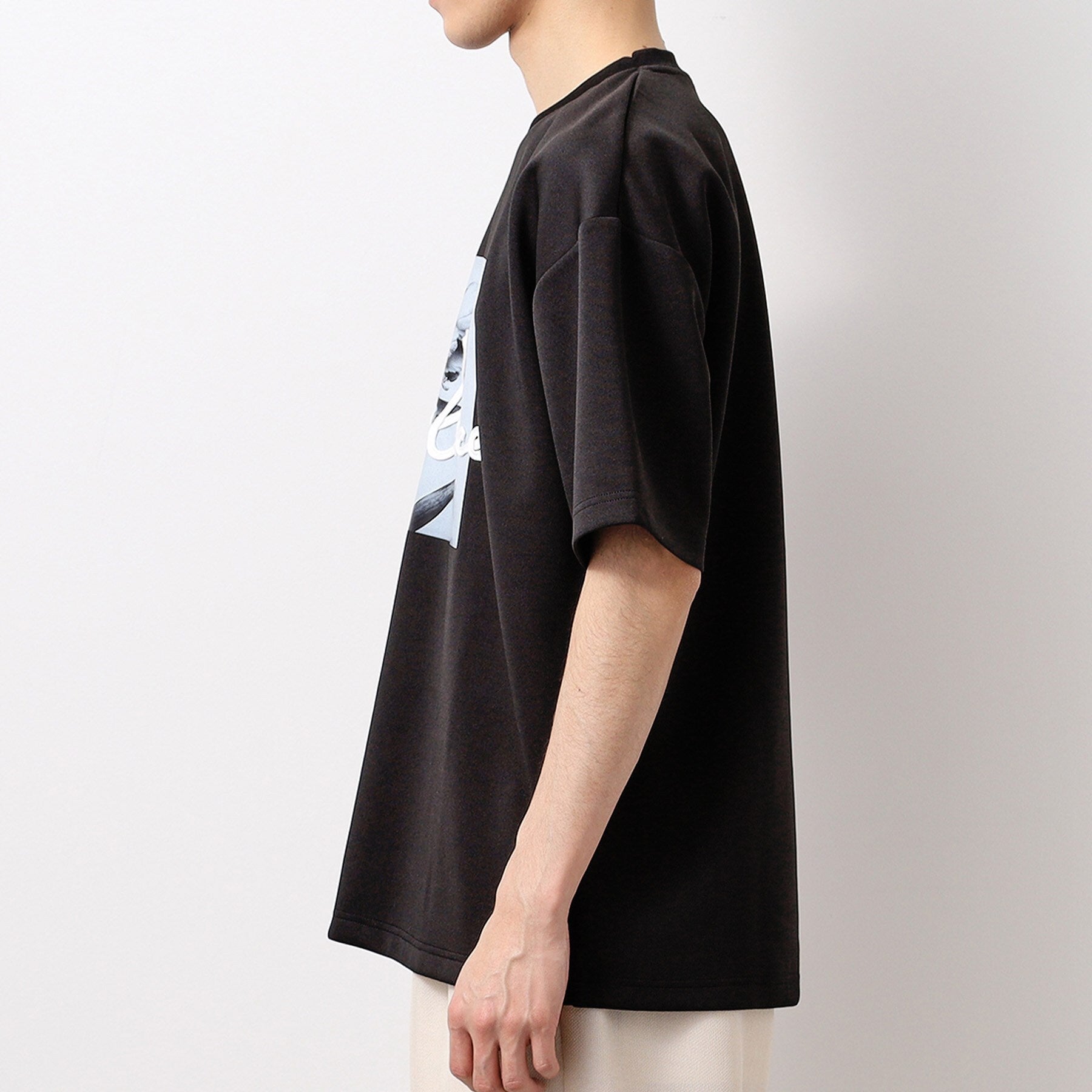 ザ ショップ ティーケー(メンズ) THE SHOP TK(Men) コード刺繍フォト半袖Tシャツ （ホワイト(001)） ホワイト(001)