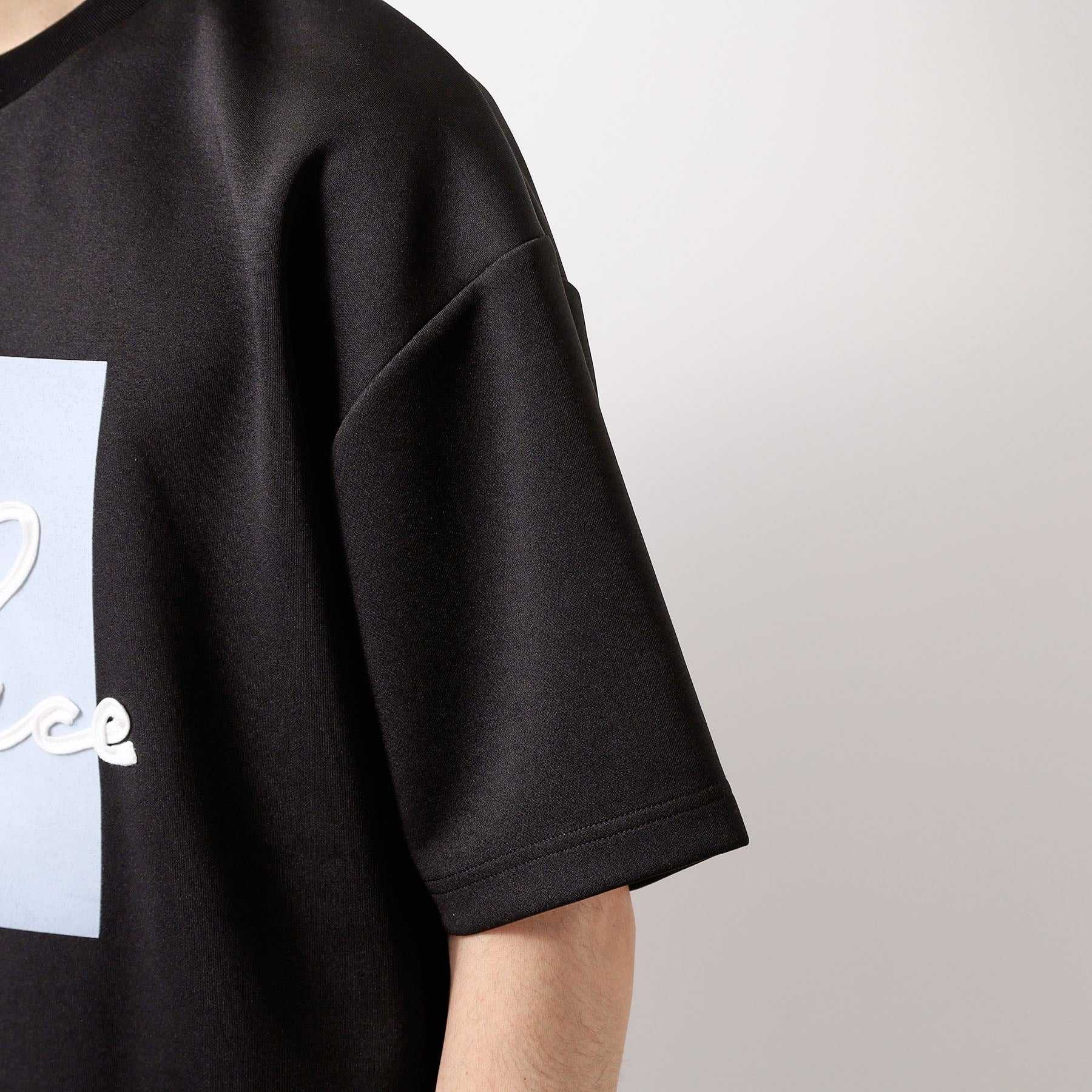 ザ ショップ ティーケー(メンズ) THE SHOP TK(Men) コード刺繍フォト半袖Tシャツ （ホワイト(001)） ホワイト(001)