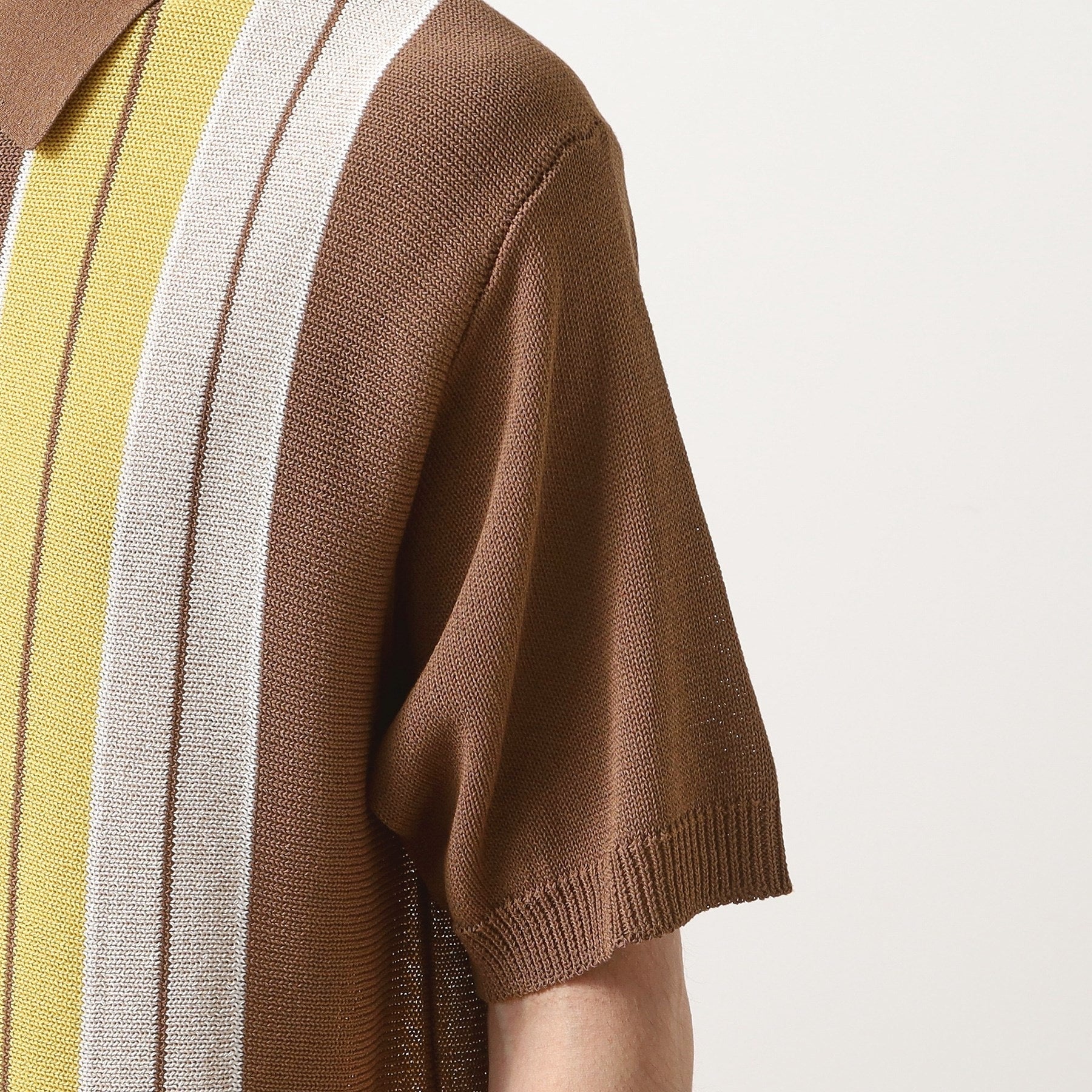 ザ ショップ ティーケー(メンズ) THE SHOP TK(Men) マルチストライプニットポロ （ブルーグリーン(397)） ブルーグリーン(397)