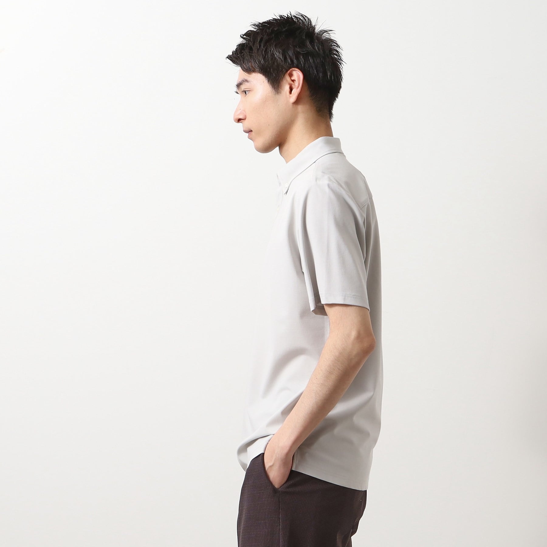 ザ ショップ ティーケー(メンズ) THE SHOP TK(Men) アイスカノコポロ （ブルーグリーン(097)） ブルーグリーン(097)