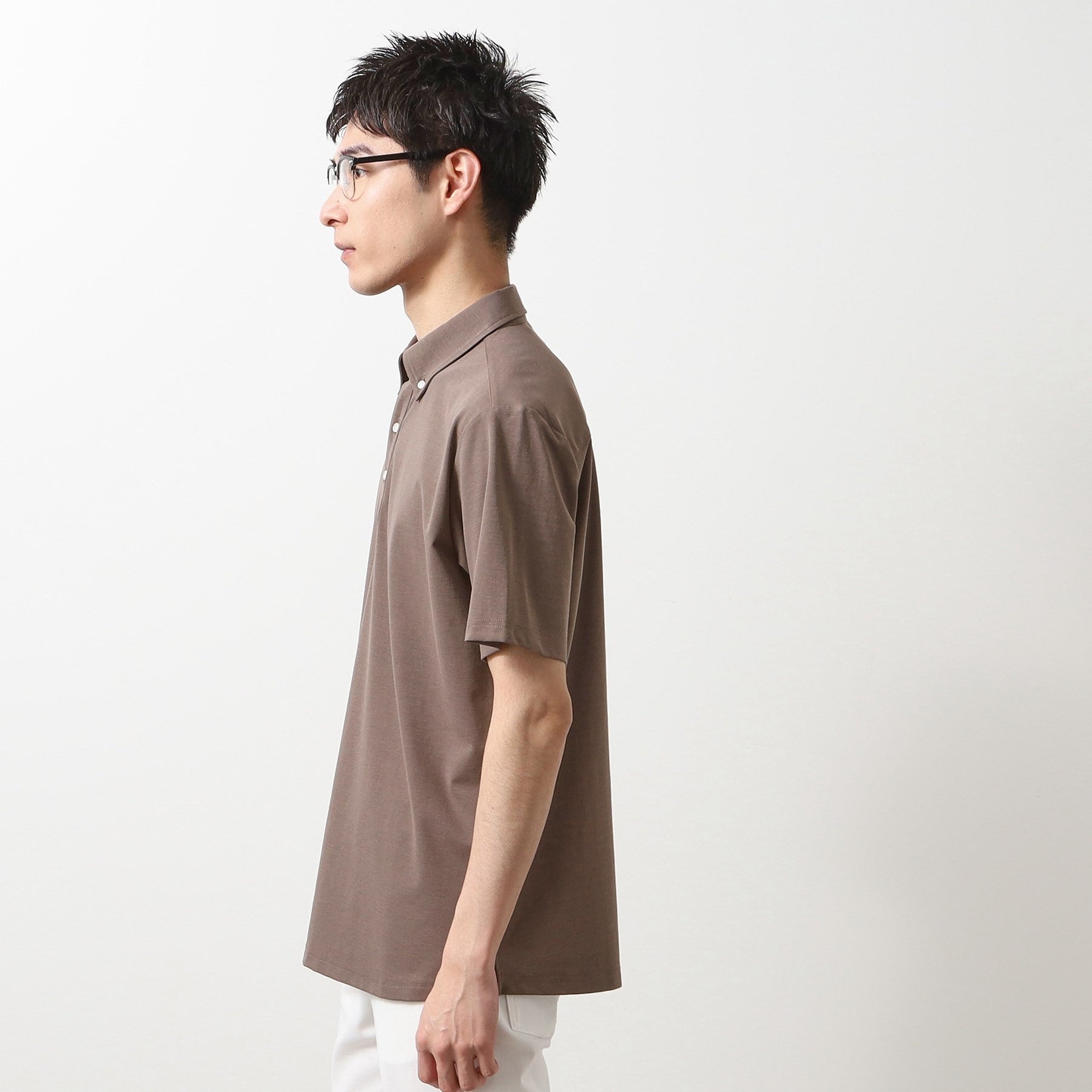 ザ ショップ ティーケー(メンズ) THE SHOP TK(Men) アイスカノコポロ （ブルーグリーン(097)） ブルーグリーン(097)