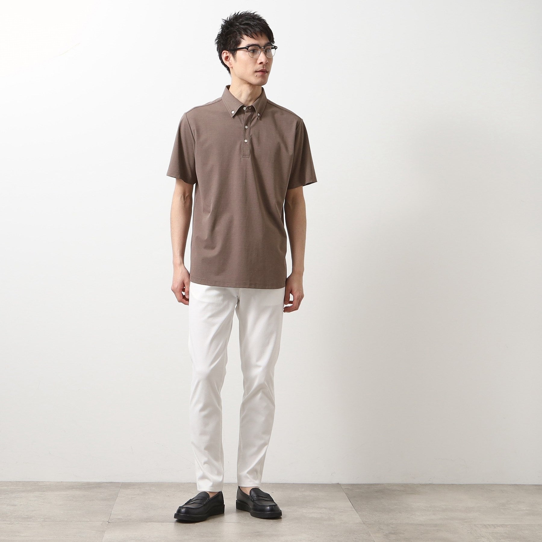 ザ ショップ ティーケー(メンズ) THE SHOP TK(Men) アイスカノコポロ （ブルーグリーン(097)） ブルーグリーン(097)