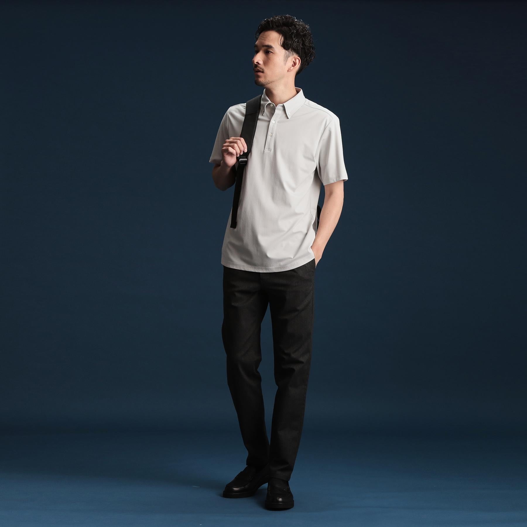 ザ ショップ ティーケー(メンズ) THE SHOP TK(Men) アイスカノコポロ （ブルーグリーン(097)） ブルーグリーン(097)