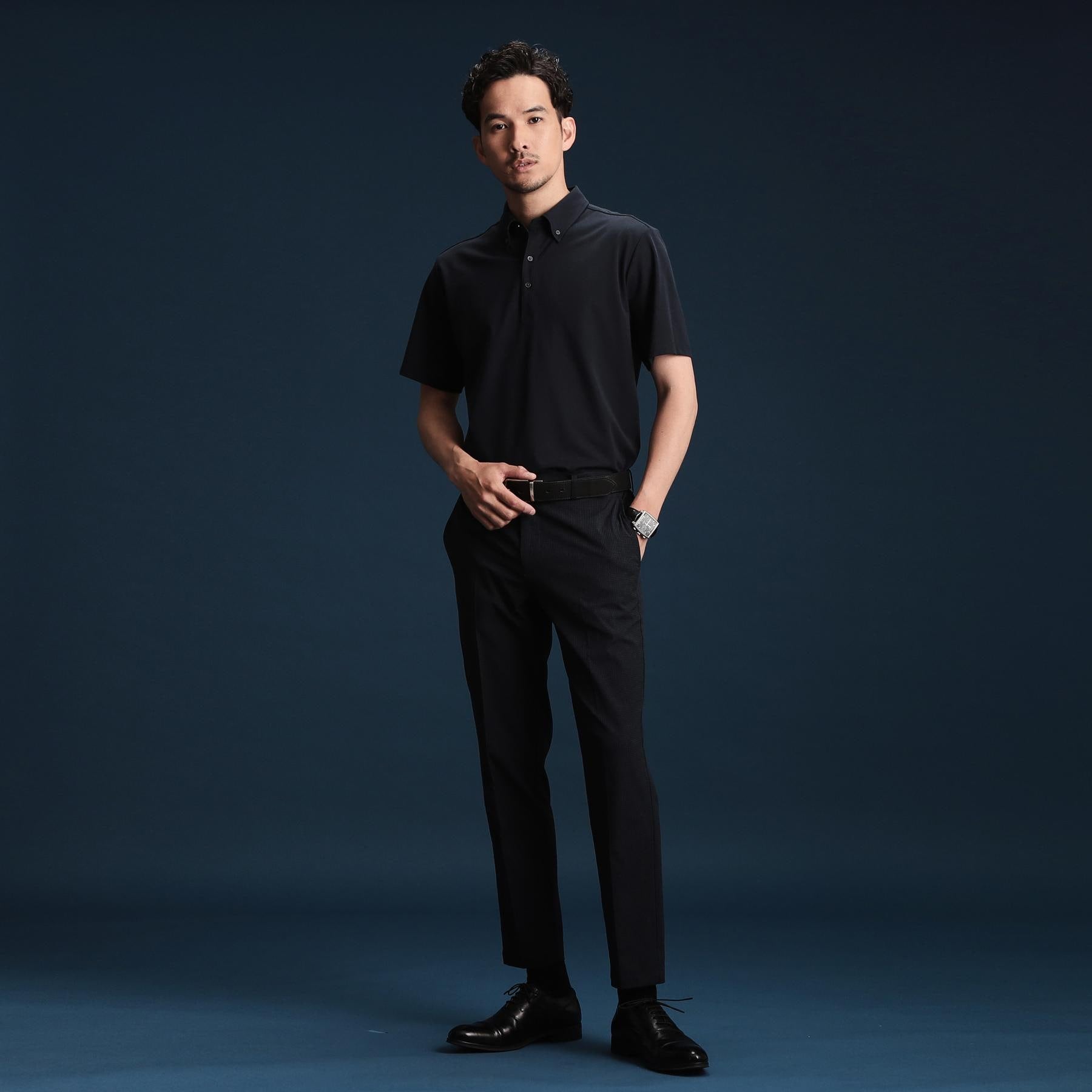ザ ショップ ティーケー(メンズ) THE SHOP TK(Men) アイスカノコポロ （ブルーグリーン(097)） ブルーグリーン(097)