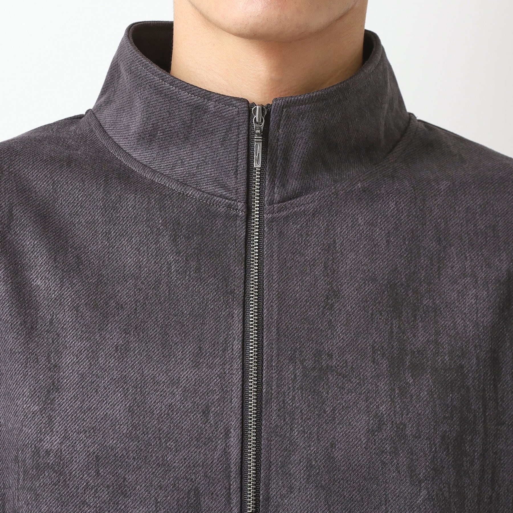 ザ ショップ ティーケー(メンズ) THE SHOP TK(Men) スウェードプリントハーフジップ （チャコールグレー(013)） チャコールグレー(013)