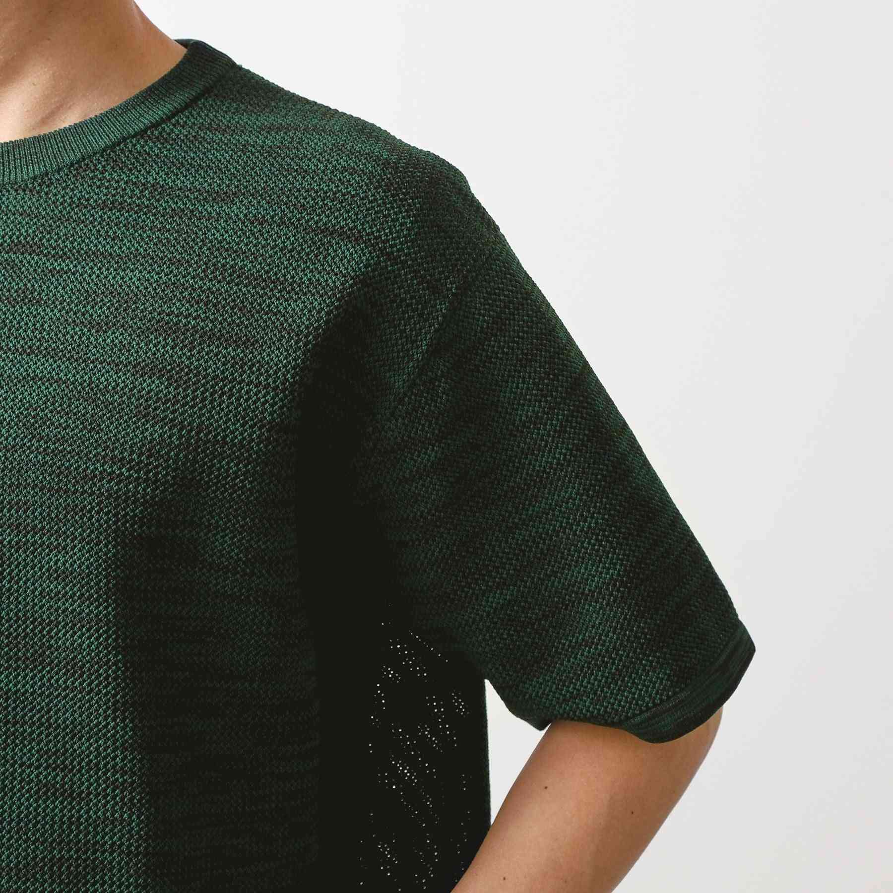 ザ ショップ ティーケー(メンズ) THE SHOP TK(Men) メランジニット半袖Tシャツ （トープ(054)） トープ(054)