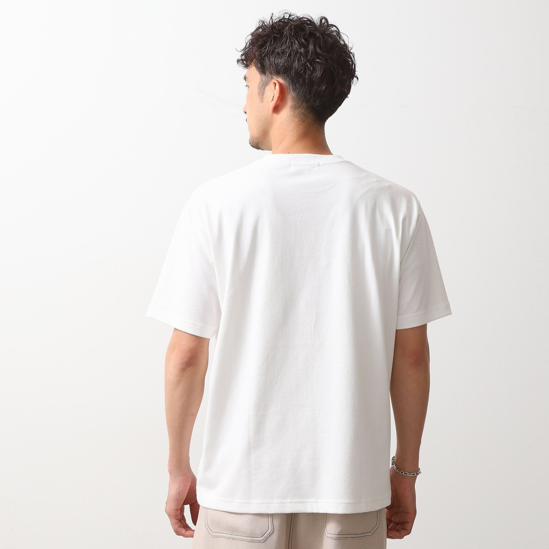 ザ ショップ ティーケー(メンズ) THE SHOP TK(Men) リサイクルフォトグラファープリントTシャツ （ピンク(071)） ピンク(071)