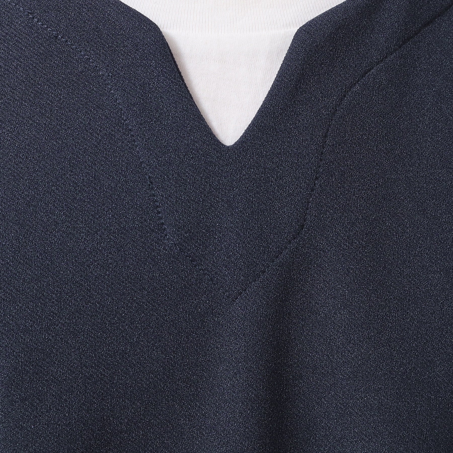 ザ ショップ ティーケー(メンズ) THE SHOP TK(Men) ツイルキーネック半袖Tシャツ （ネイビー(094)） ネイビー(094)