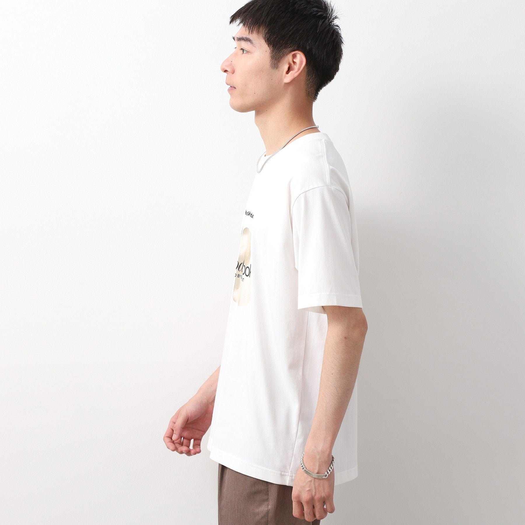 ザ ショップ ティーケー(メンズ) THE SHOP TK(Men) アートグラフィックTシャツ （オフホワイト(003)） オフホワイト(003)