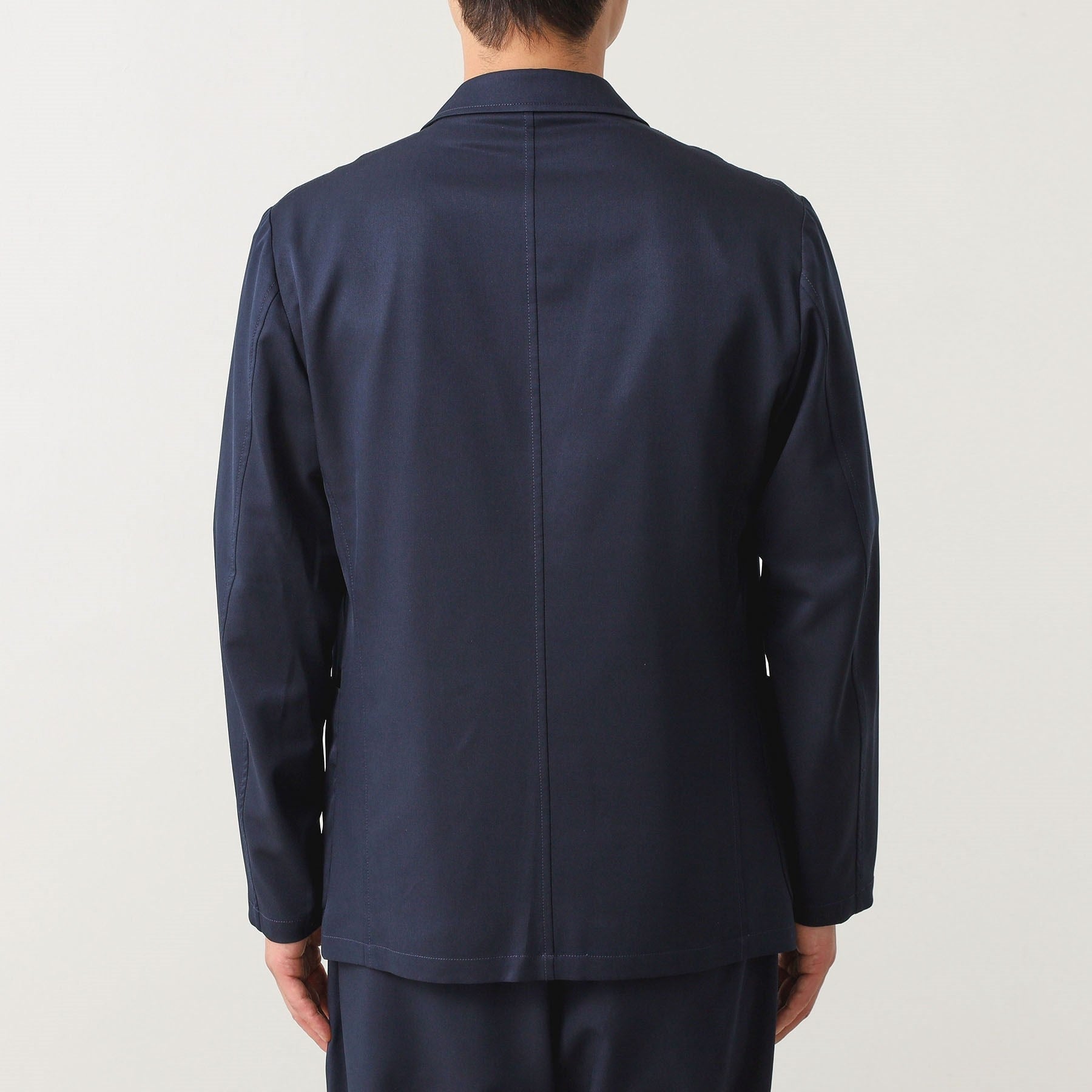 ザ ショップ ティーケー(メンズ) THE SHOP TK(Men) クールファイバーリラックスジャケット 【セットアップ可／接触冷感／UVカット／イージーケア／洗濯機OK】 （ネイビー(094)） ネイビー(094)