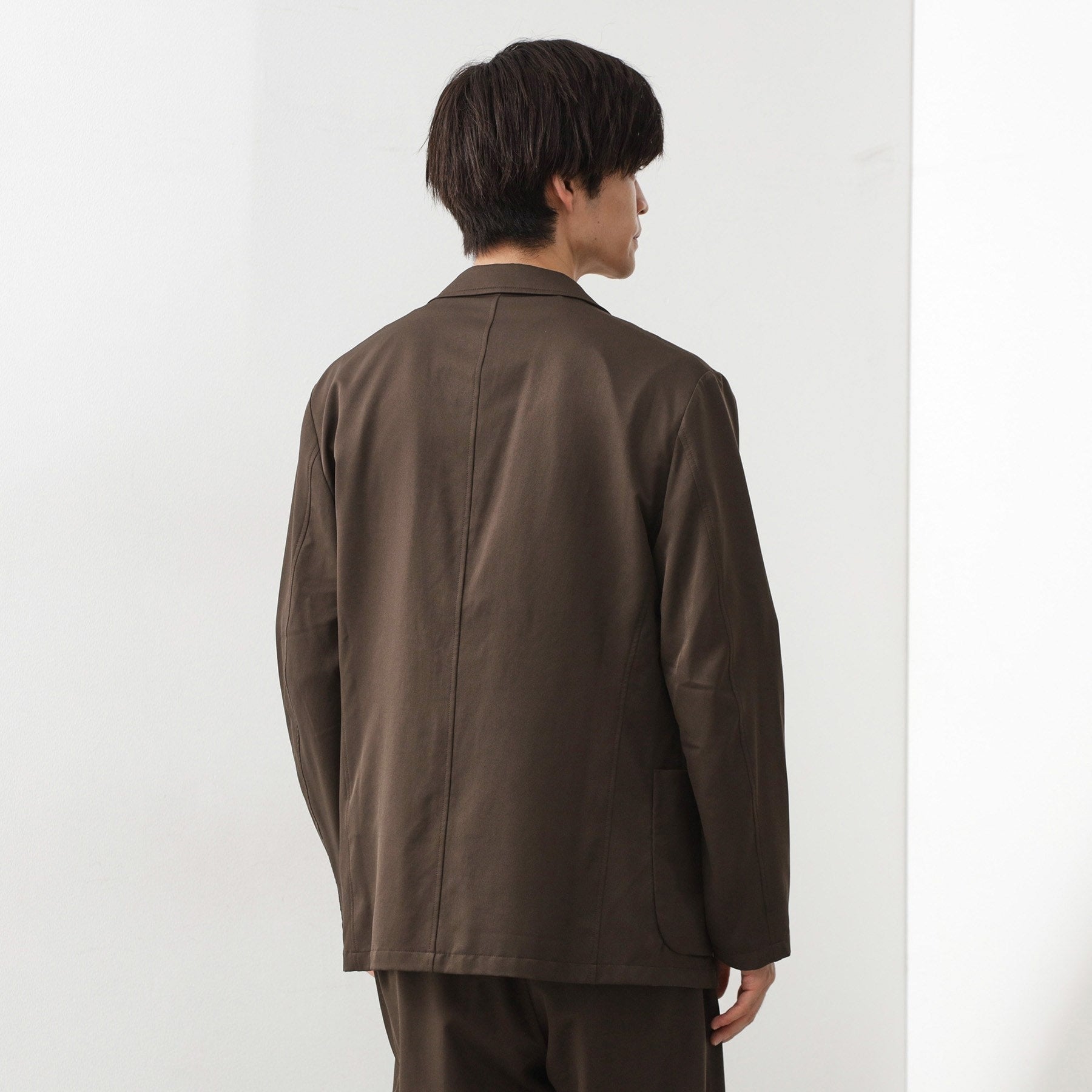 ザ ショップ ティーケー(メンズ) THE SHOP TK(Men) クールファイバーリラックスジャケット 【セットアップ可／接触冷感／UVカット／イージーケア／洗濯機OK】 （ネイビー(094)） ネイビー(094)