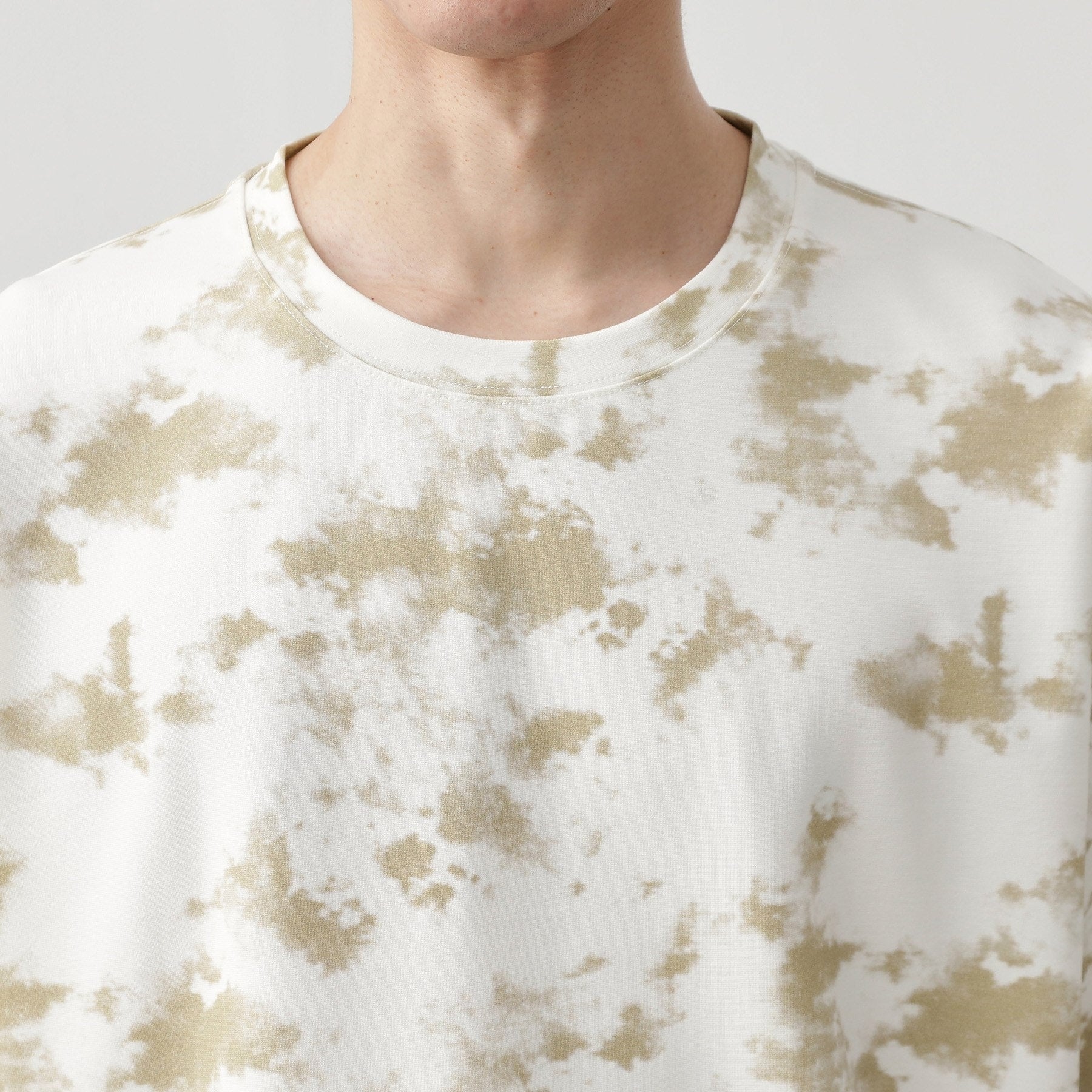 ザ ショップ ティーケー(メンズ) THE SHOP TK(Men) タイダイクールポンチビッグTシャツ （オフホワイト(603)） オフホワイト(603)