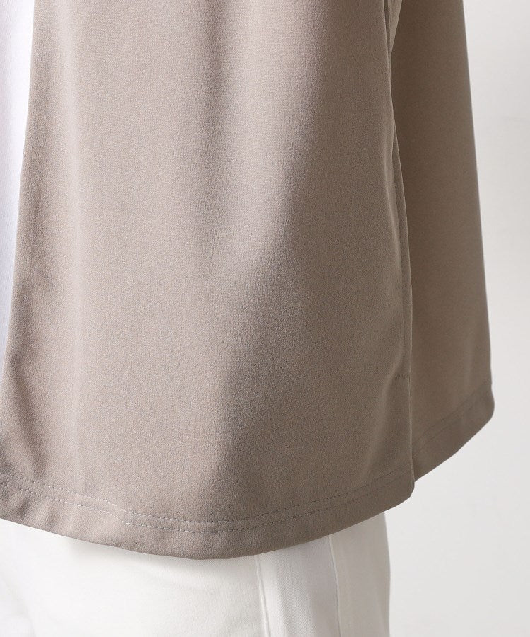 ザ ショップ ティーケー(メンズ) THE SHOP TK(Men) 梨地アンサンブルカーディガン 五分袖カーディガン＋半袖Tシャツセット/マシンウォッシャブル （ボルドー(064)） ボルドー(064)