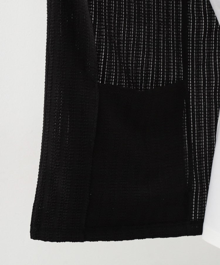 ザ ショップ ティーケー(メンズ) THE SHOP TK(Men) ジャカードアンサンブルカーディガン【半袖Tシャツ＋カーディガン セットアイテム】 （ライトグレー(011)） ライトグレー(011)