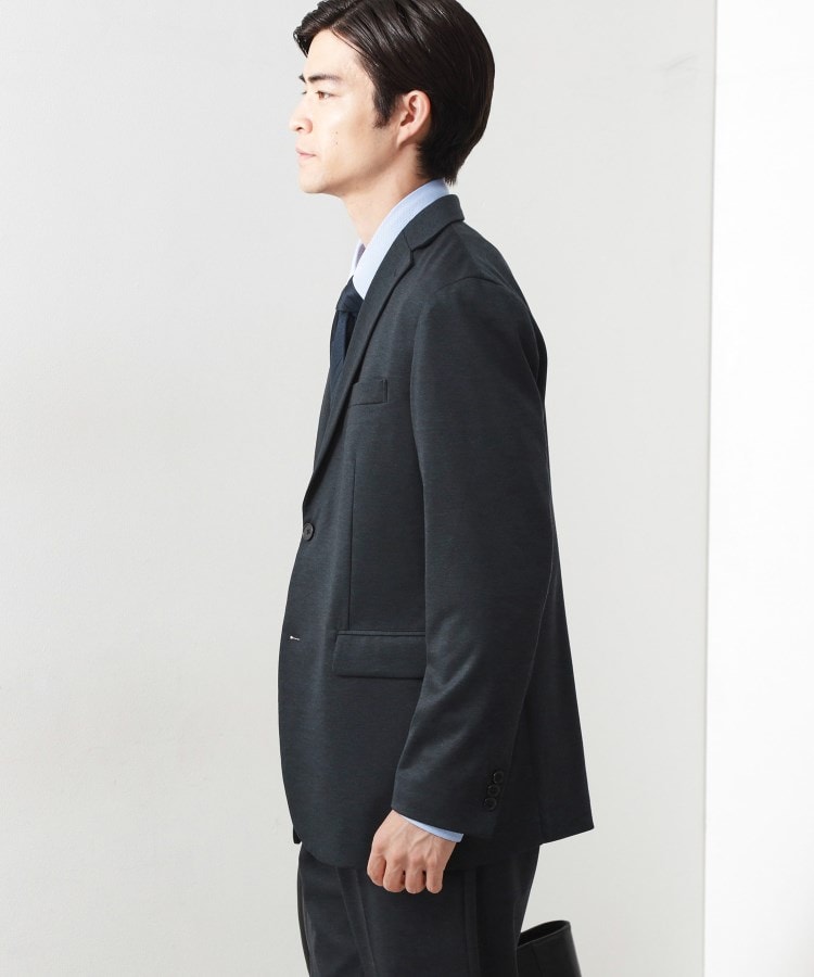 ザ ショップ ティーケー(メンズ) THE SHOP TK(Men) ライトTRジャージジャケット【セットアップ可】 （チャコールグレー(214)） チャコールグレー(214)