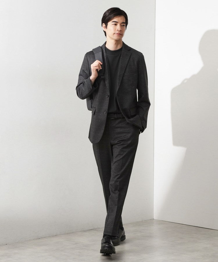 ザ ショップ ティーケー(メンズ) THE SHOP TK(Men) ライトTRジャージジャケット【セットアップ可】 （チャコールグレー(214)） チャコールグレー(214)